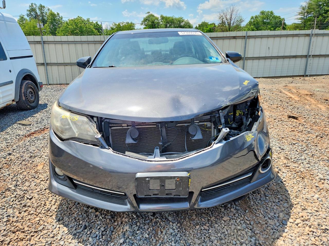 2012 Toyota Camry Se Серый vin: 4T1BF1FKXCU595714