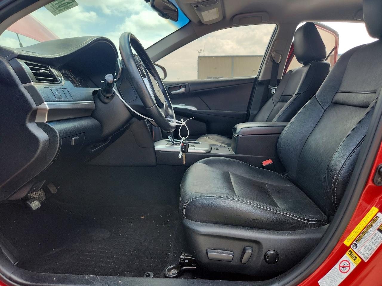 2012 Toyota Camry Se Red vin: 4T1BF1FKXCU600667