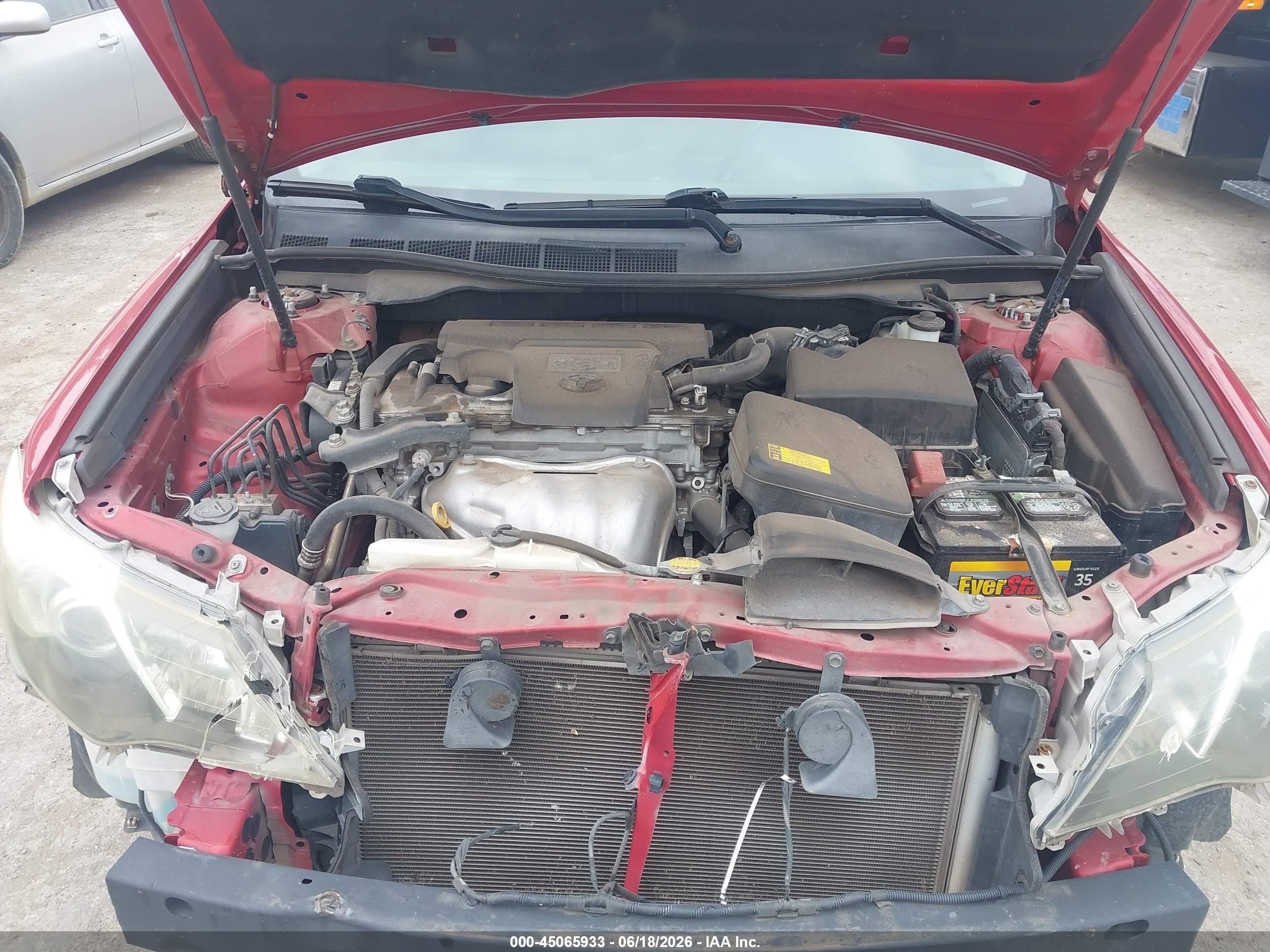 2012 Toyota Camry Se Red vin: 4T1BF1FKXCU602676