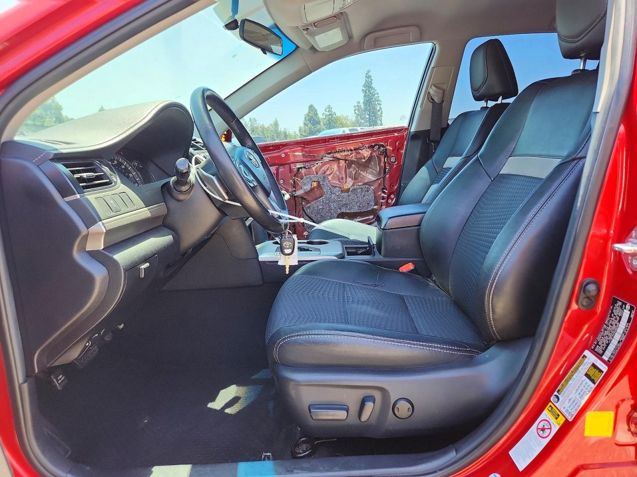 2012 Toyota Camry Se Red vin: 4T1BF1FKXCU604668