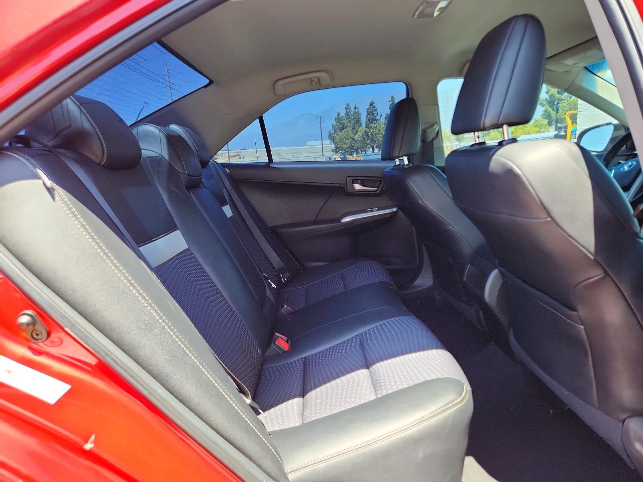2012 Toyota Camry Se Red vin: 4T1BF1FKXCU604668
