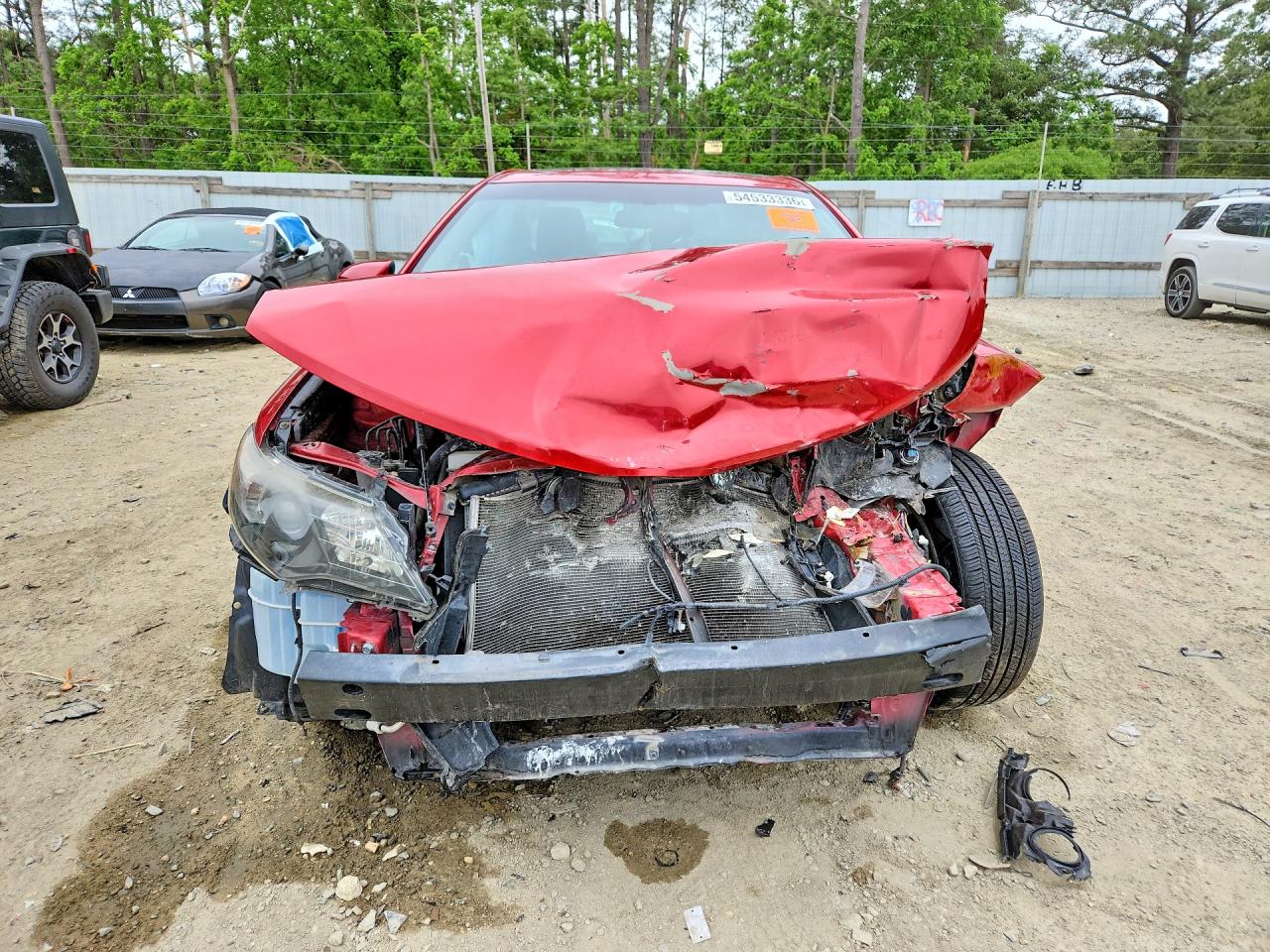 2012 Toyota Camry Se Red vin: 4T1BF1FKXCU607845