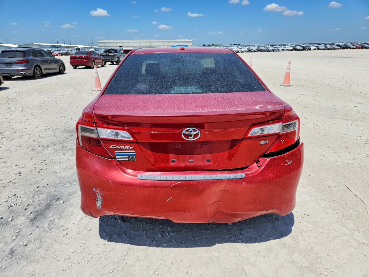 2012 Toyota Camry Se Sport Limited Edition Red vin: 4T1BF1FKXCU609868