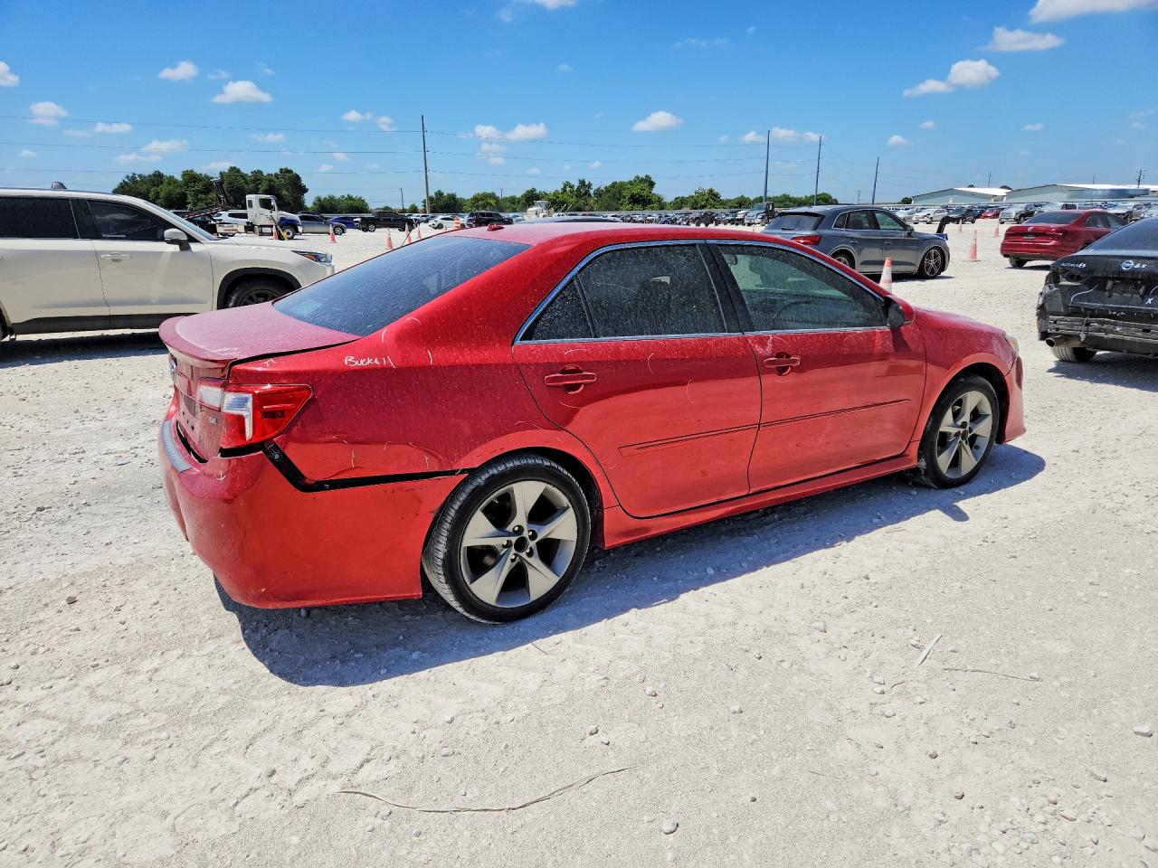 2012 Toyota Camry Se Sport Limited Edition Red vin: 4T1BF1FKXCU609868