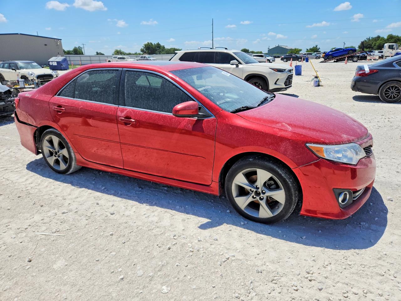 2012 Toyota Camry Se Sport Limited Edition Red vin: 4T1BF1FKXCU609868
