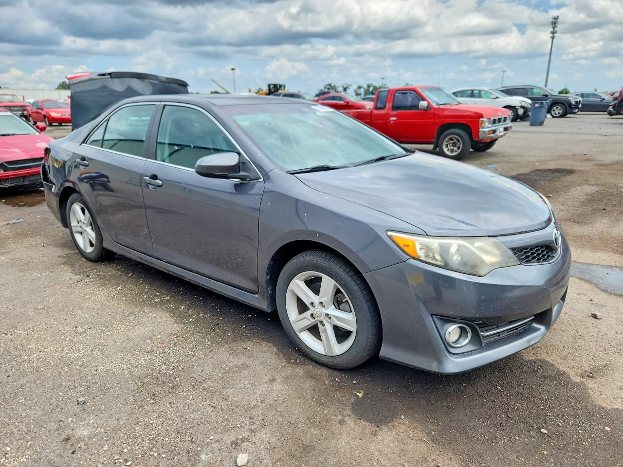 2012 Toyota Camry Se Серый vin: 4T1BF1FKXCU610423
