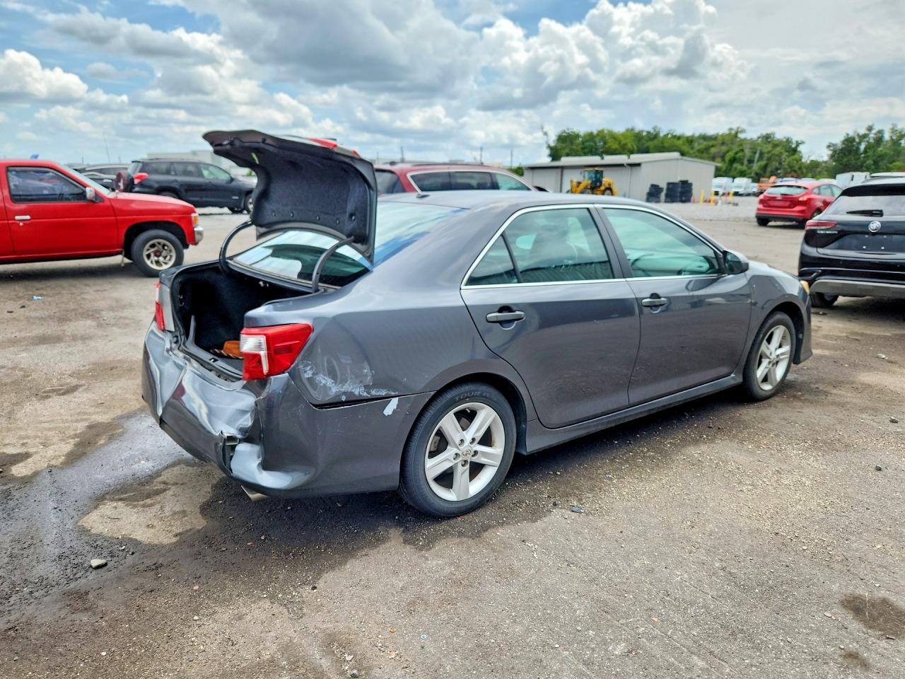 2012 Toyota Camry Se Серый vin: 4T1BF1FKXCU610423