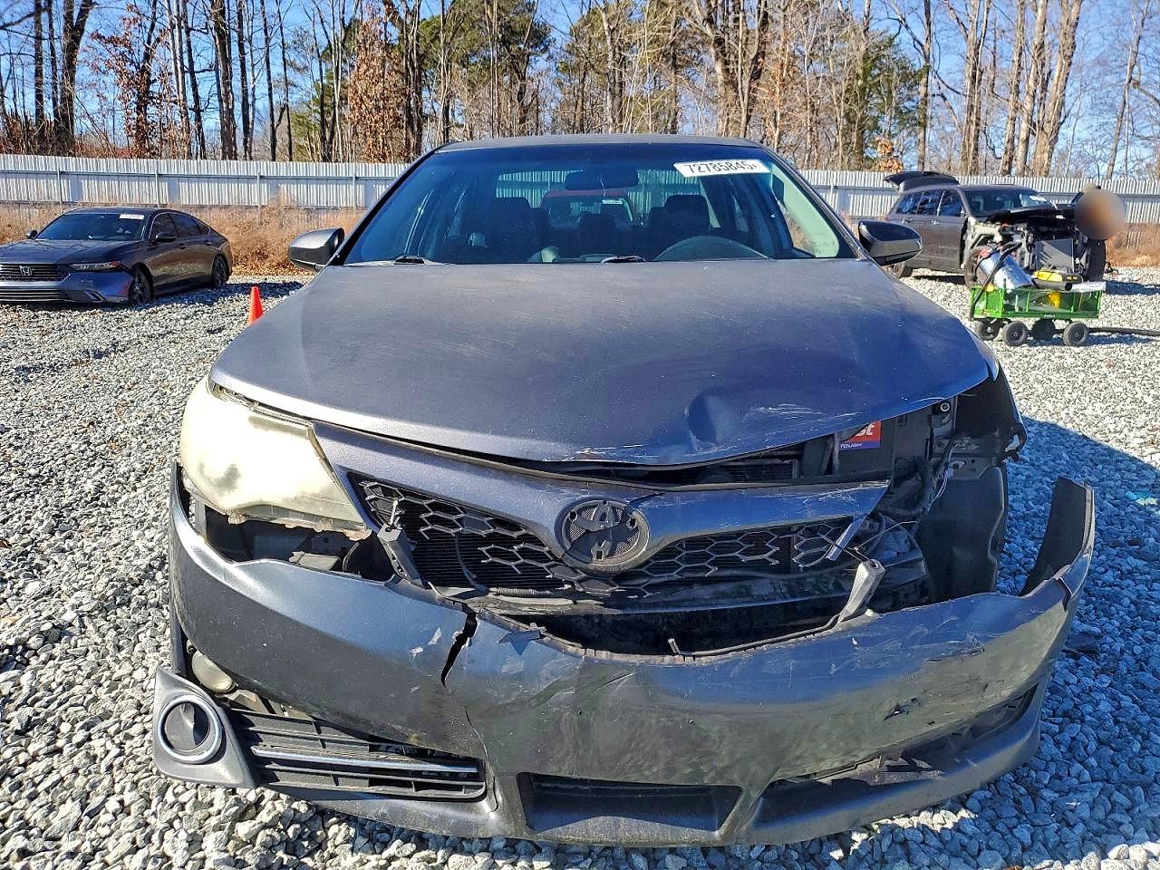 2012 Toyota Camry Base Gray vin: 4T1BF1FKXCU611863
