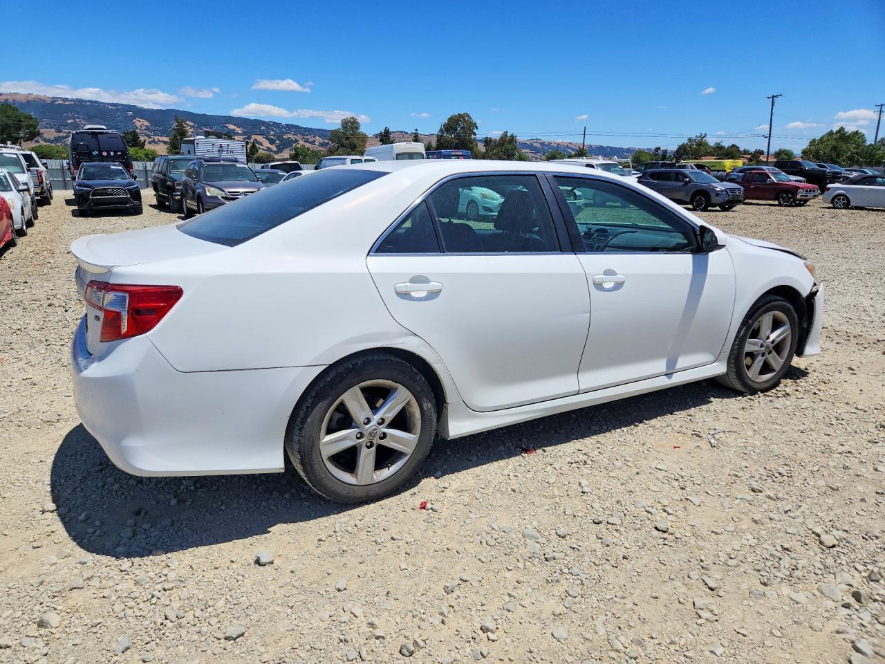 2012 Toyota Camry Se Белый vin: 4T1BF1FKXCU612396