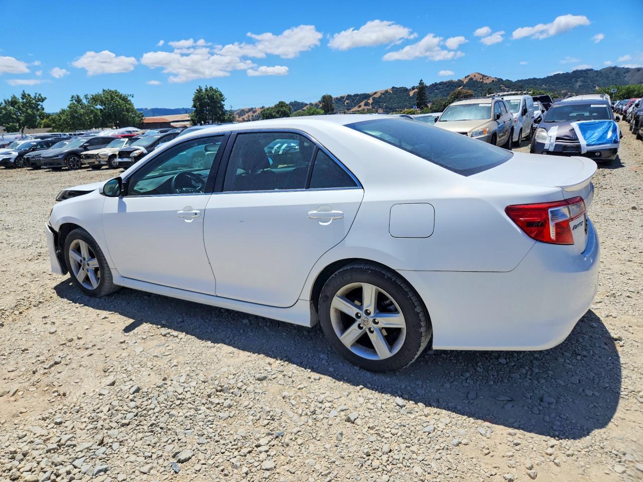 2012 Toyota Camry Se Белый vin: 4T1BF1FKXCU612396