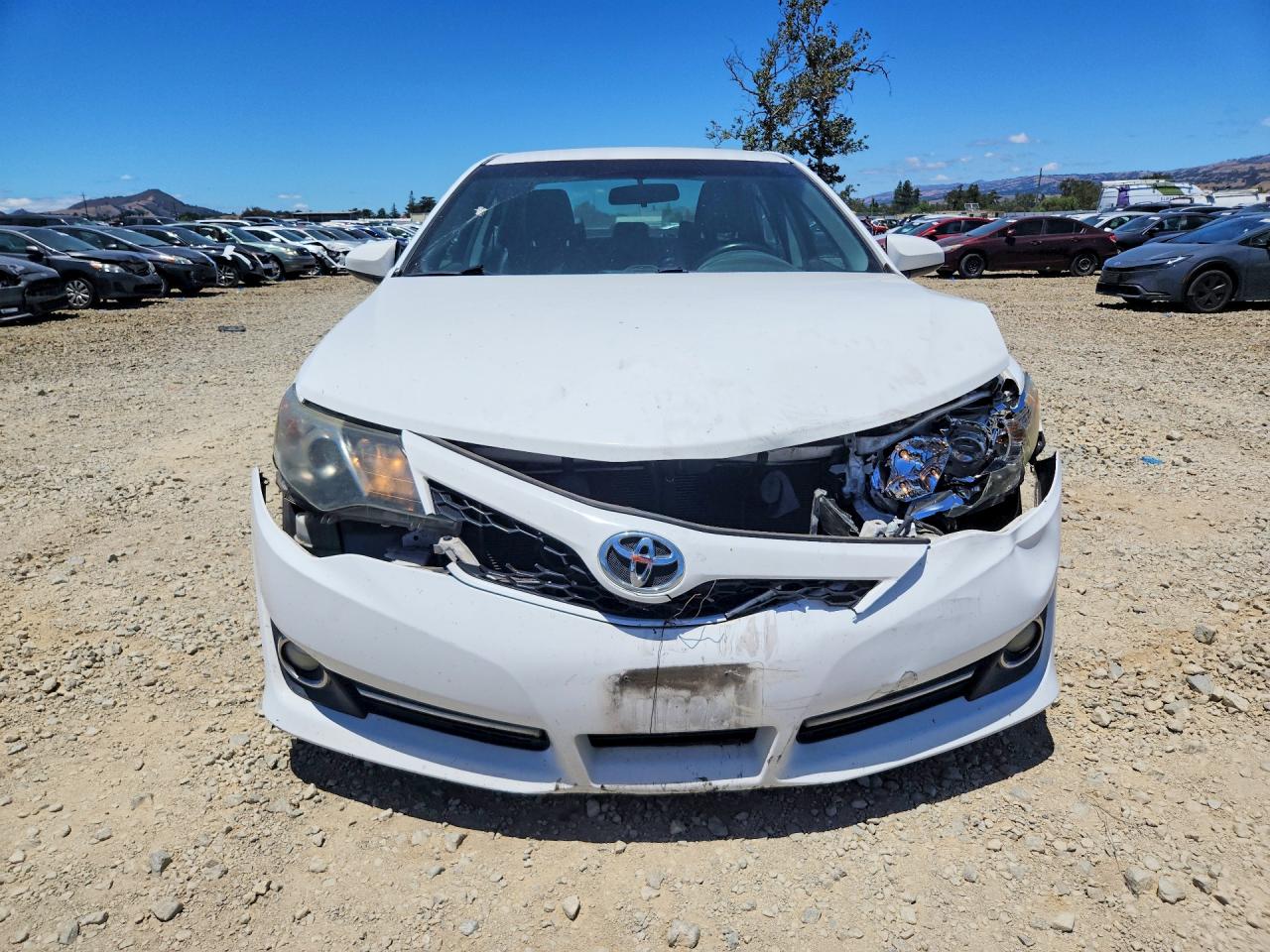 2012 Toyota Camry Se Белый vin: 4T1BF1FKXCU612396