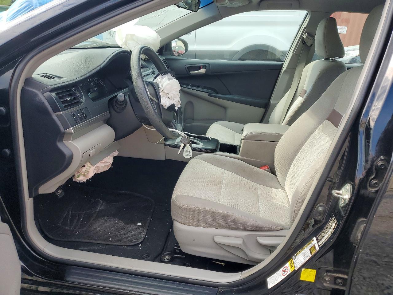 2012 Toyota Camry L Black vin: 4T1BF1FKXCU626038