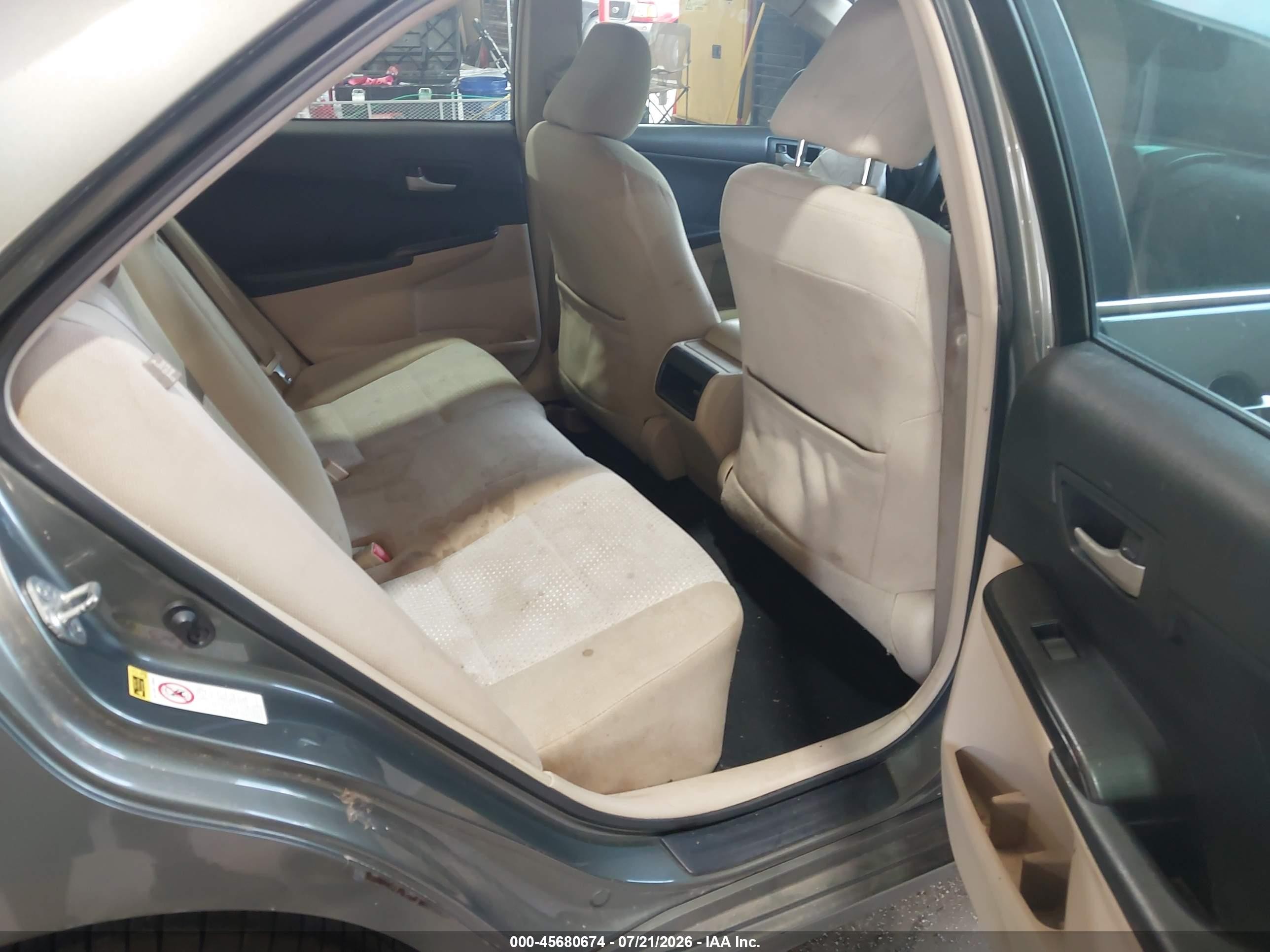 2012 Toyota Camry L Green vin: 4T1BF1FKXCU627108