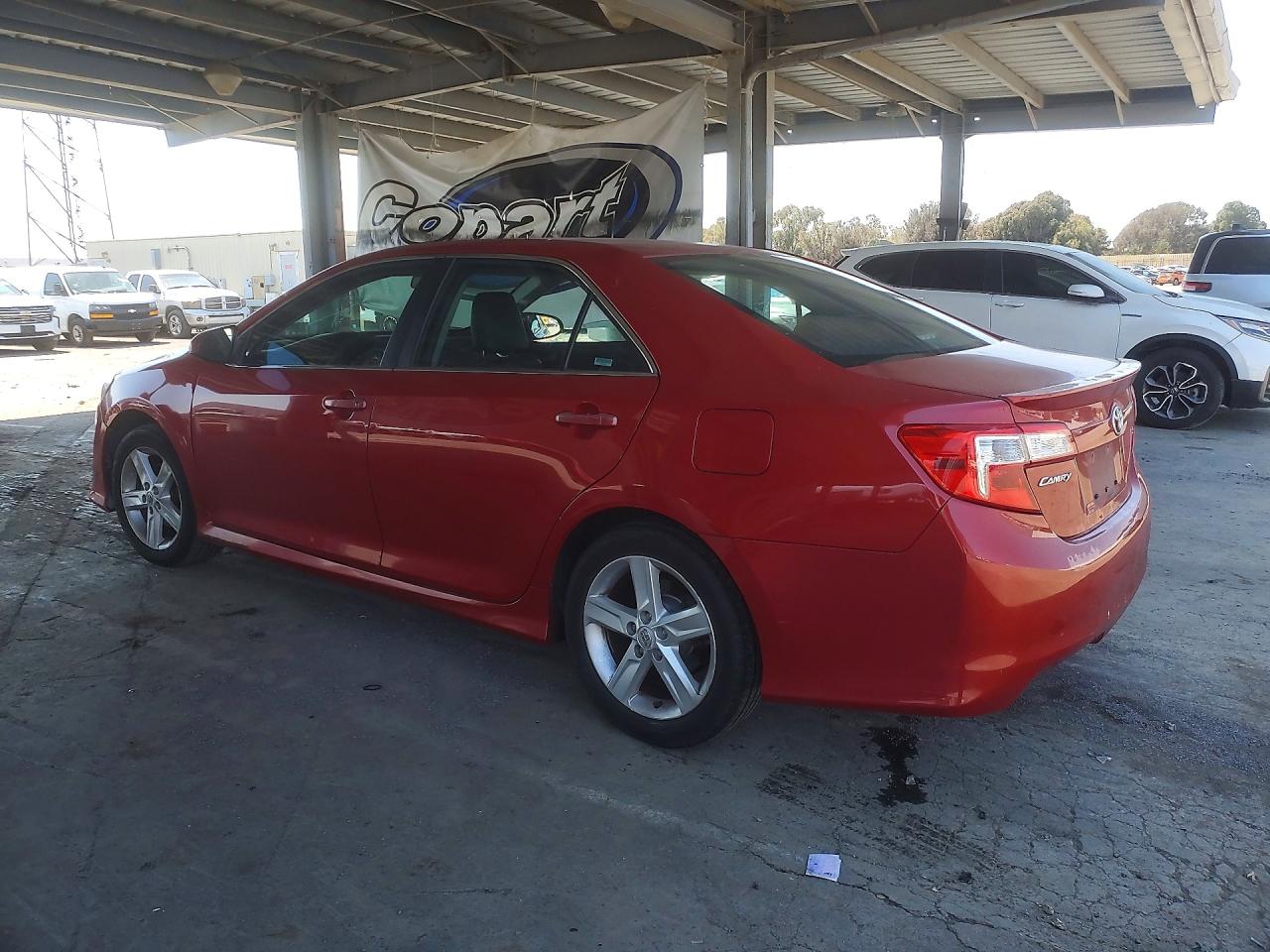 2012 Toyota Camry Se Red vin: 4T1BF1FKXCU628467