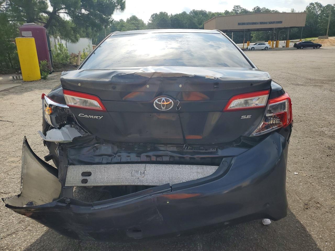 2013 Toyota Camry Se Charcoal vin: 4T1BF1FKXDU205647