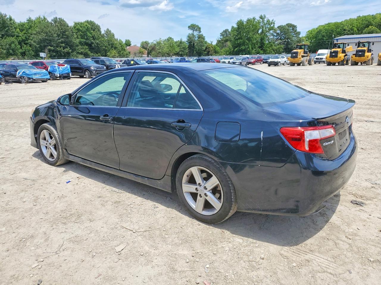 2013 Toyota Camry Se Blue vin: 4T1BF1FKXDU211660