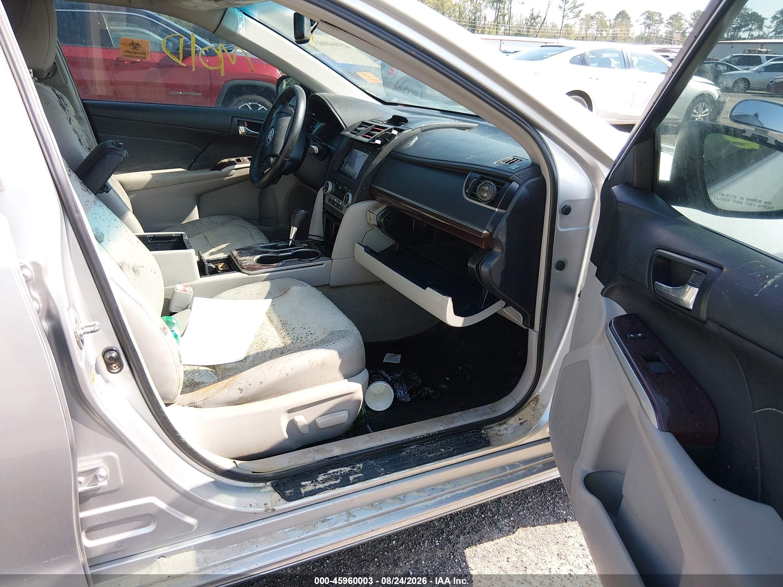 2013 Toyota Camry Xle Silver vin: 4T1BF1FKXDU212078