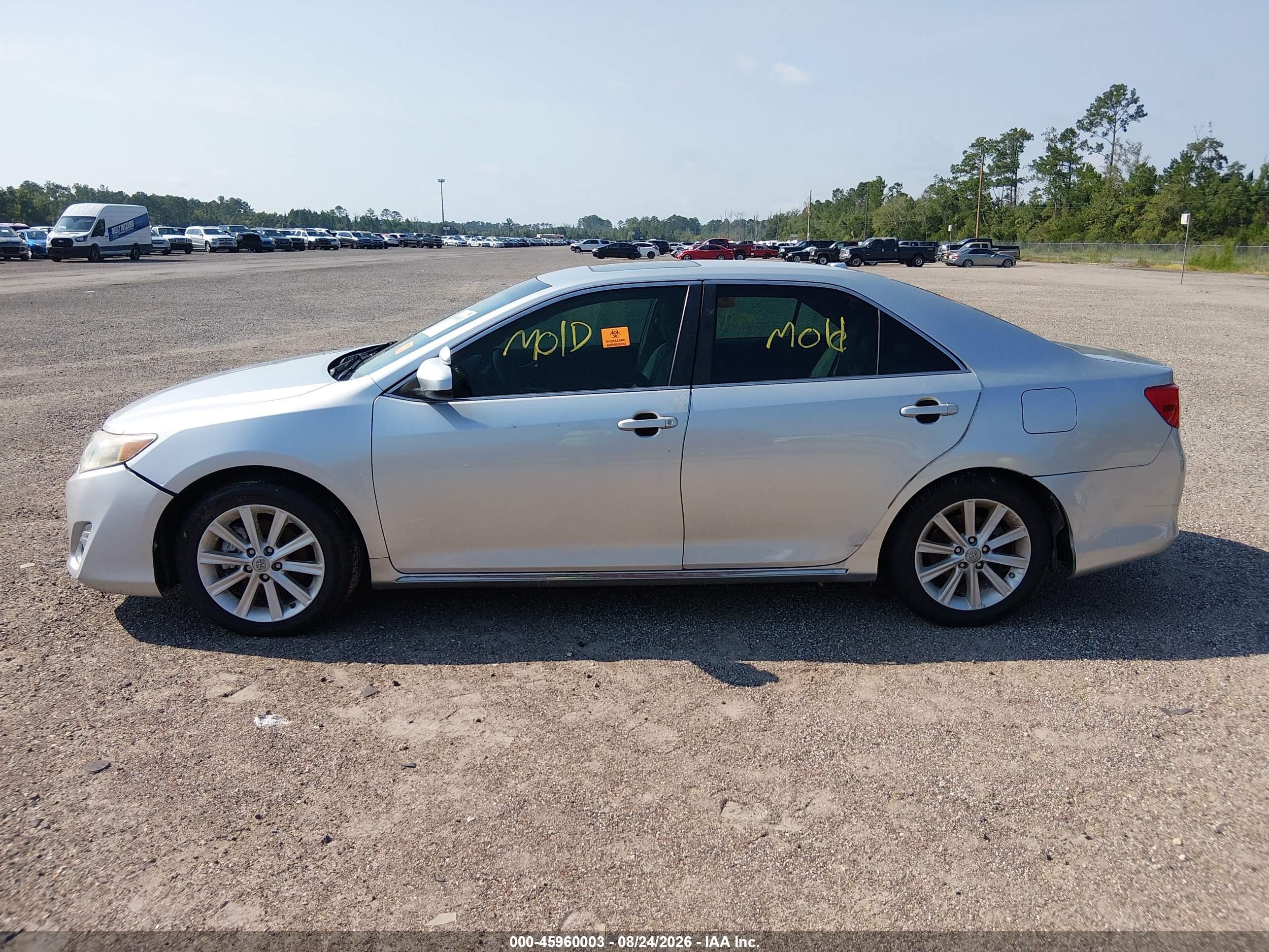 2013 Toyota Camry Xle Silver vin: 4T1BF1FKXDU212078