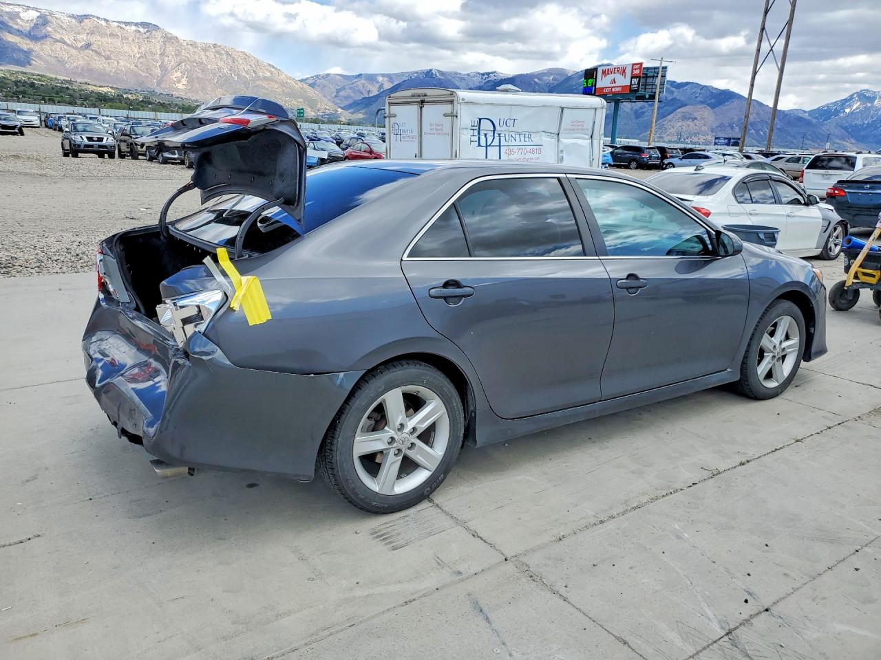 2013 Toyota Camry Se Серый vin: 4T1BF1FKXDU217927