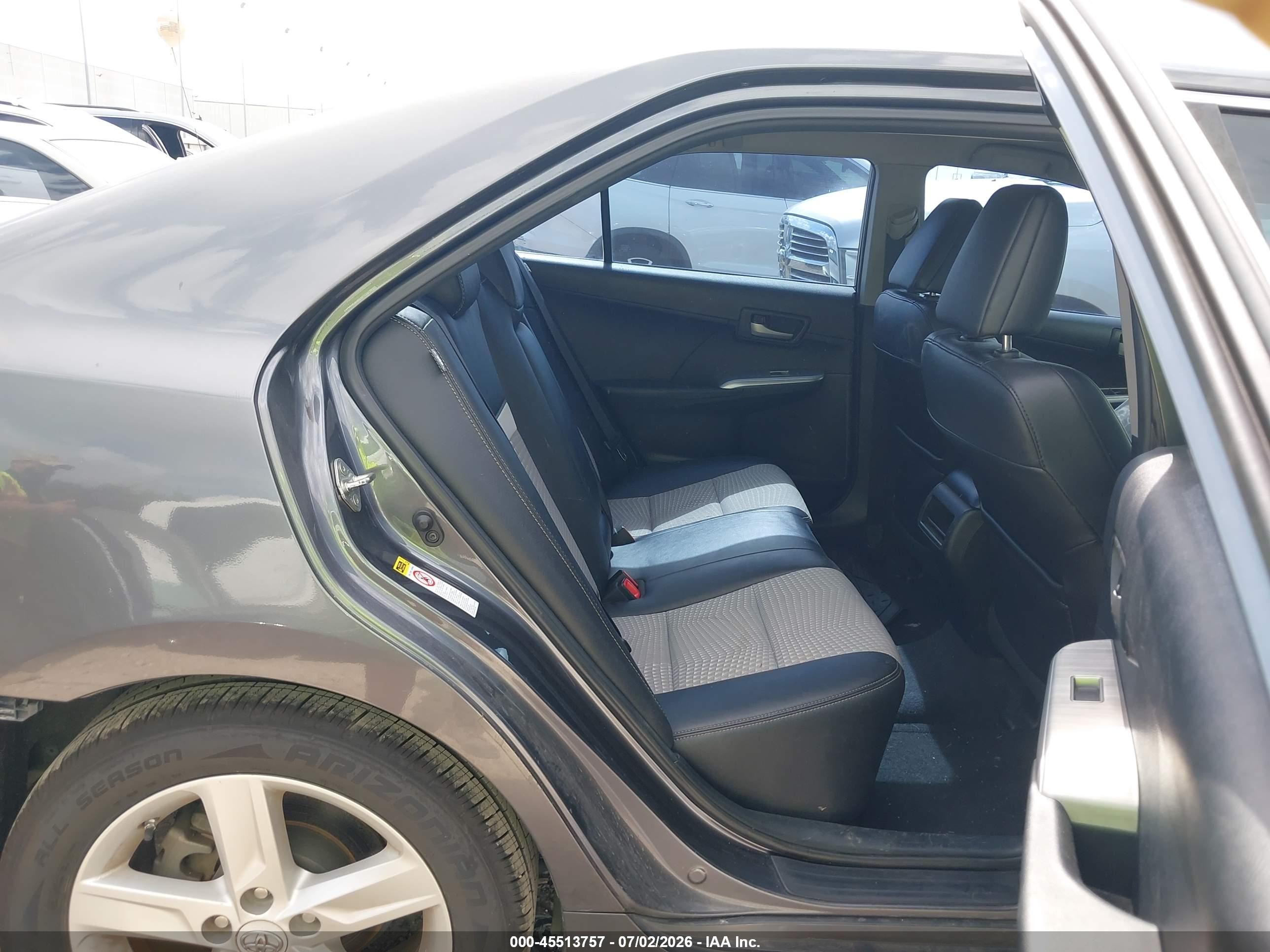 2013 Toyota Camry Se Gray vin: 4T1BF1FKXDU218169