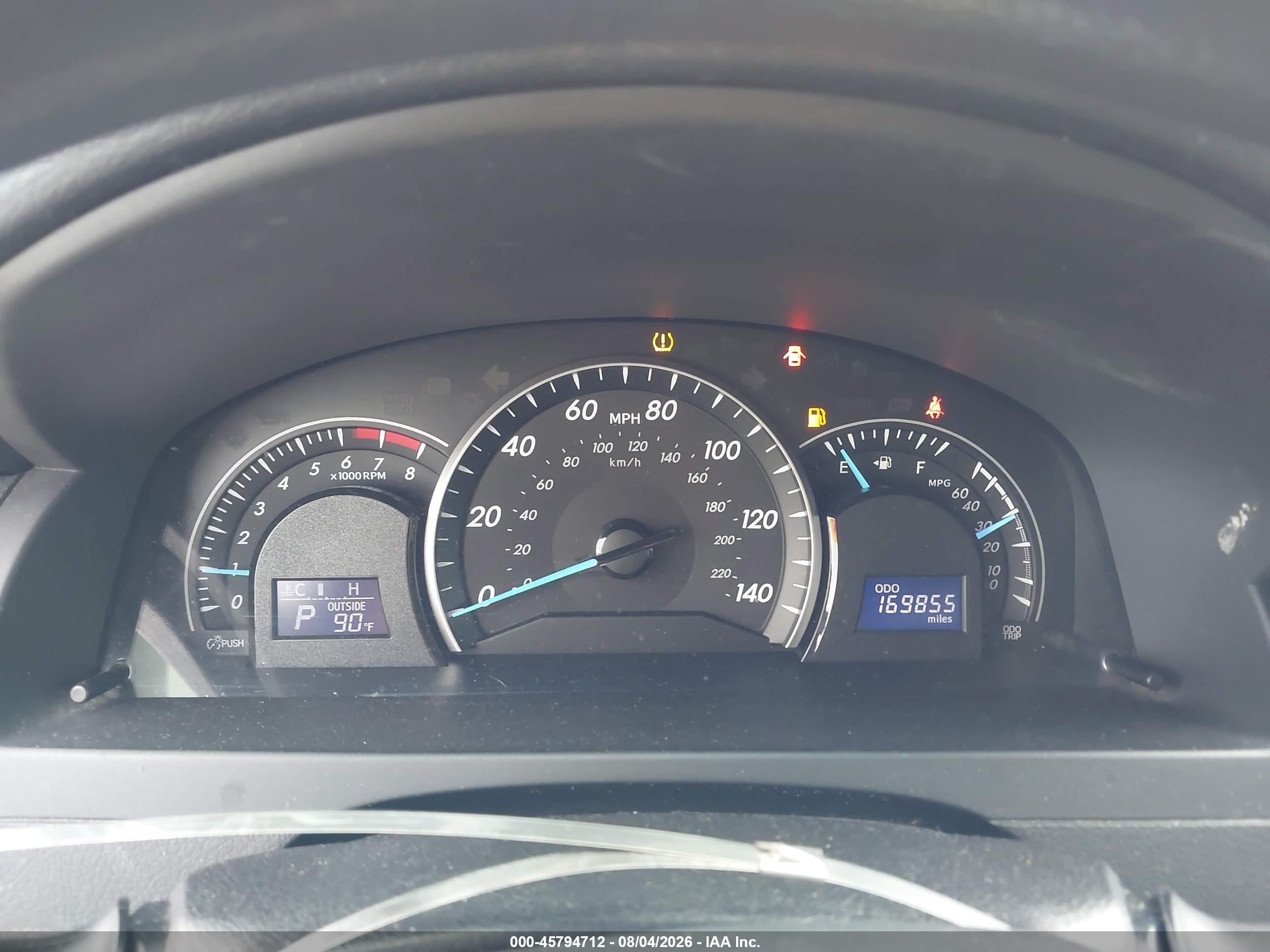 2013 Toyota Camry Le Silver vin: 4T1BF1FKXDU219516
