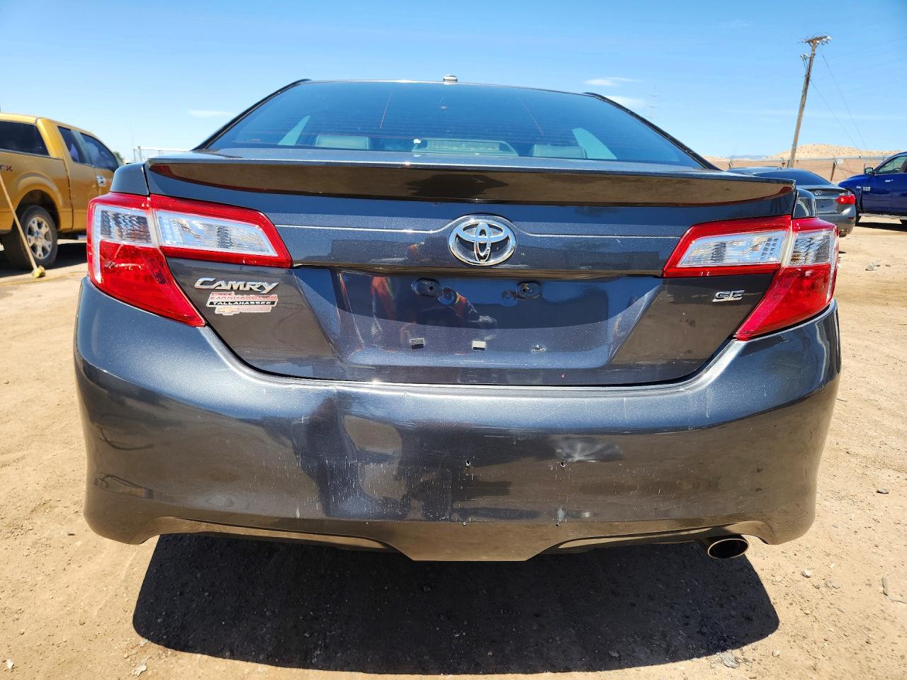 2013 Toyota Camry Se Charcoal vin: 4T1BF1FKXDU219628