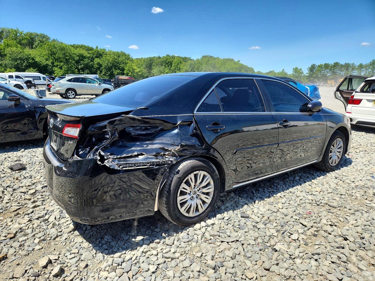 2013 Toyota Camry Le Black vin: 4T1BF1FKXDU231150