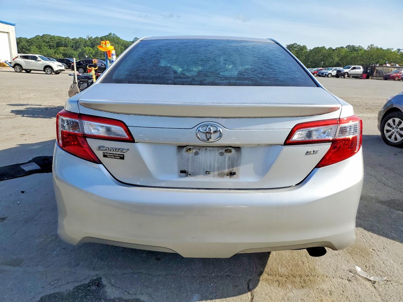 2013 Toyota Camry Se Silver vin: 4T1BF1FKXDU232430