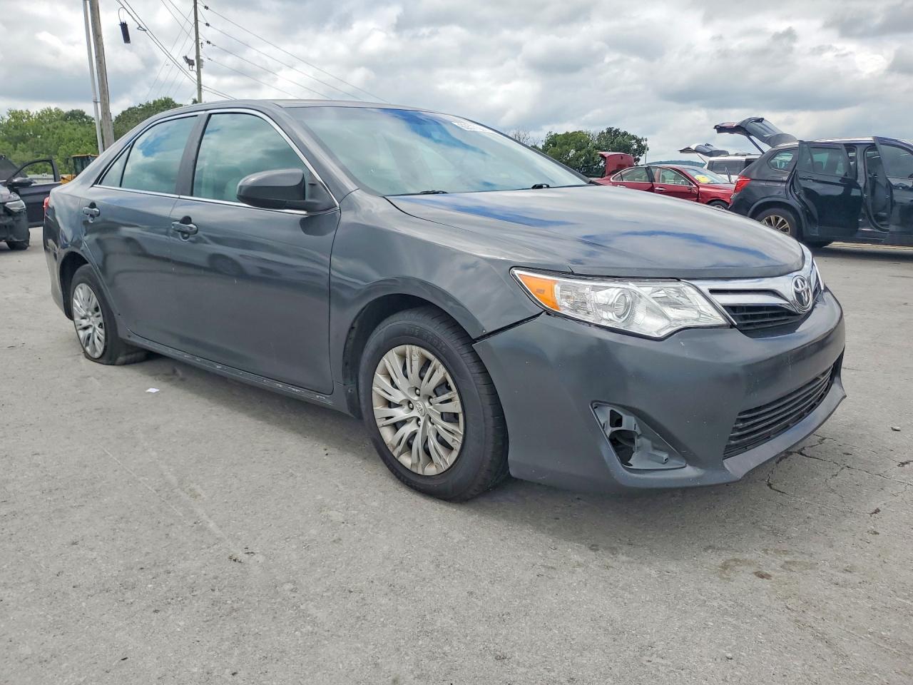 2013 Toyota Camry Le Серый vin: 4T1BF1FKXDU232959