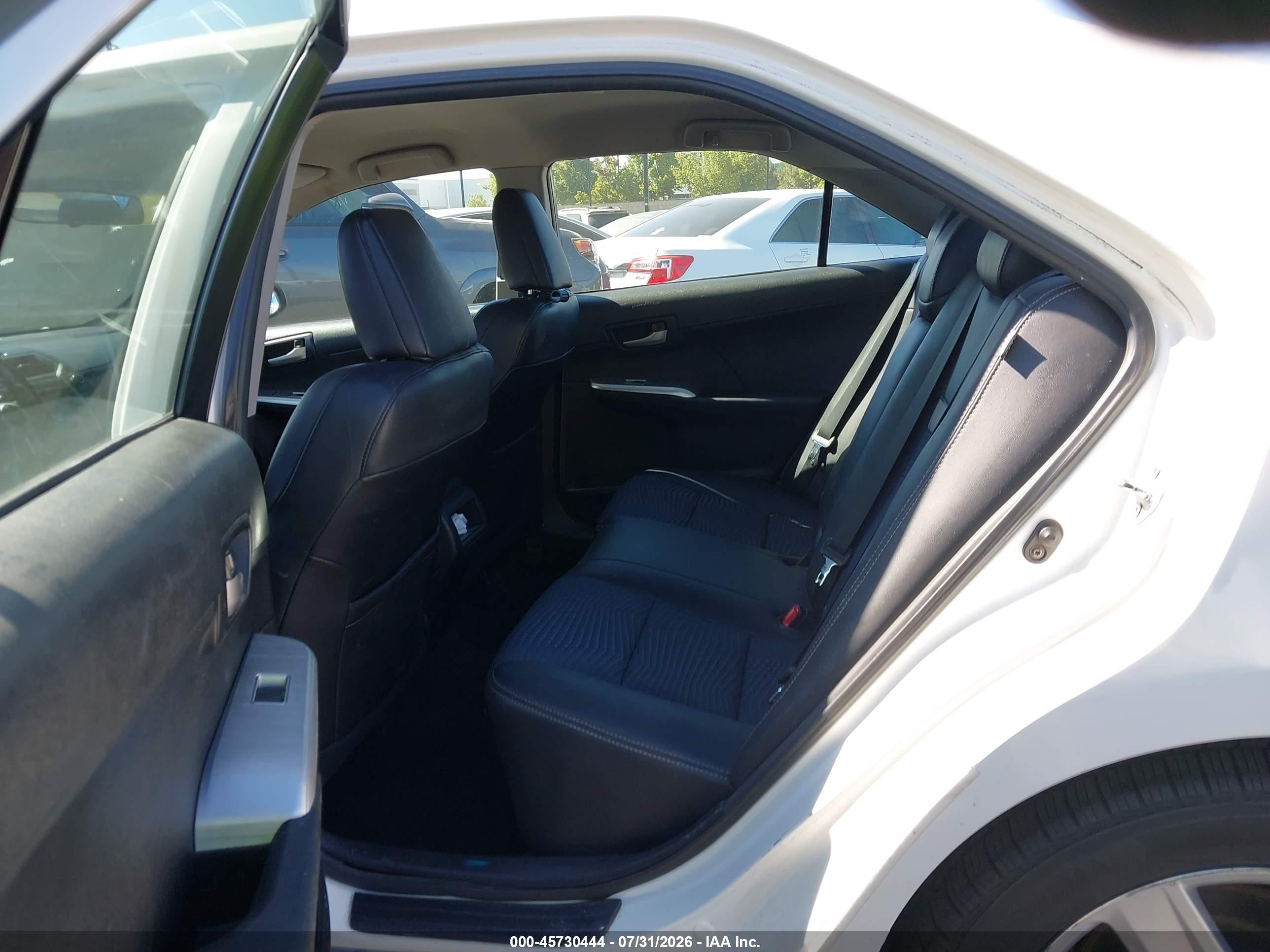 2013 Toyota Camry Se White vin: 4T1BF1FKXDU237935