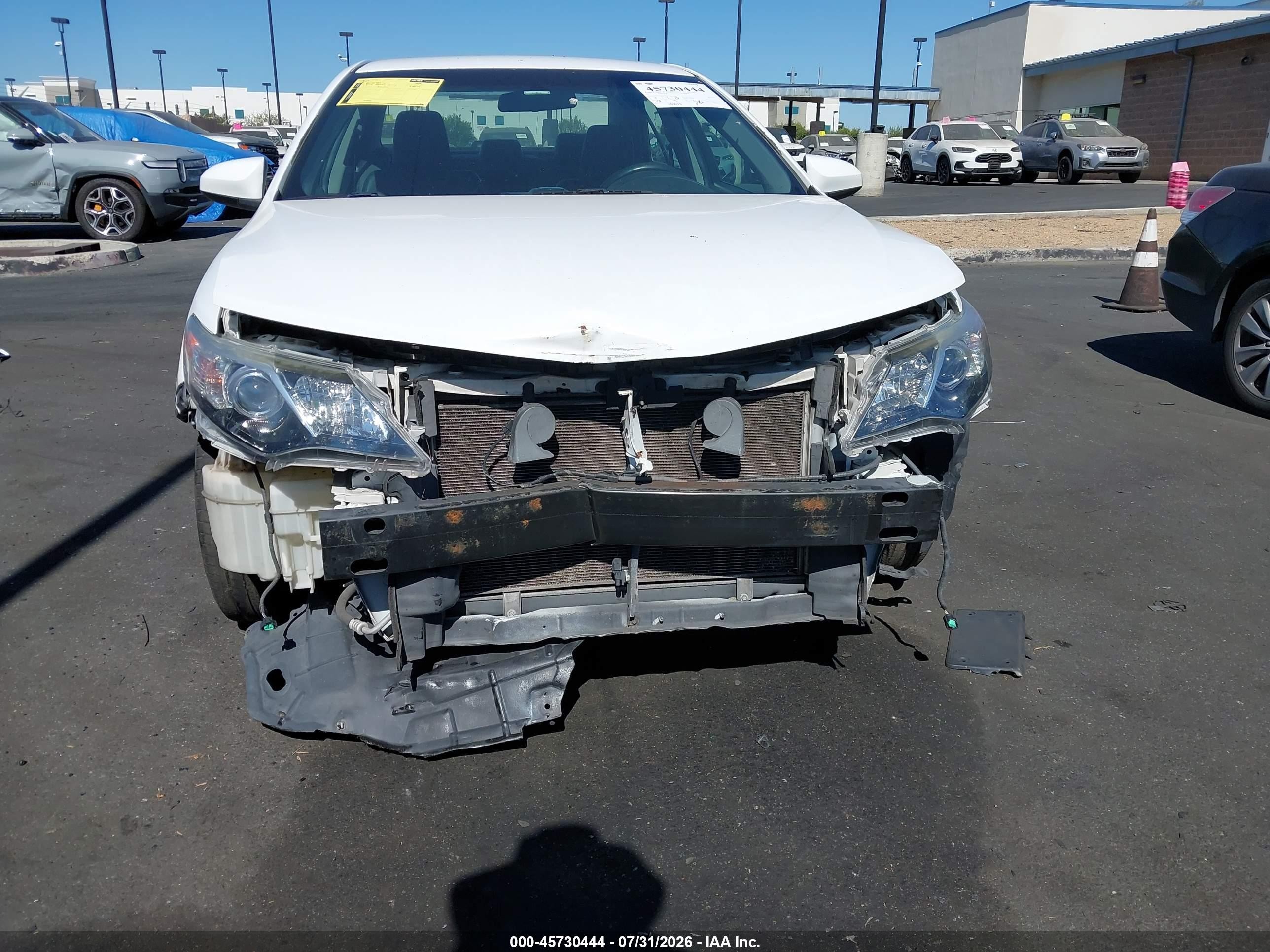 2013 Toyota Camry Se White vin: 4T1BF1FKXDU237935