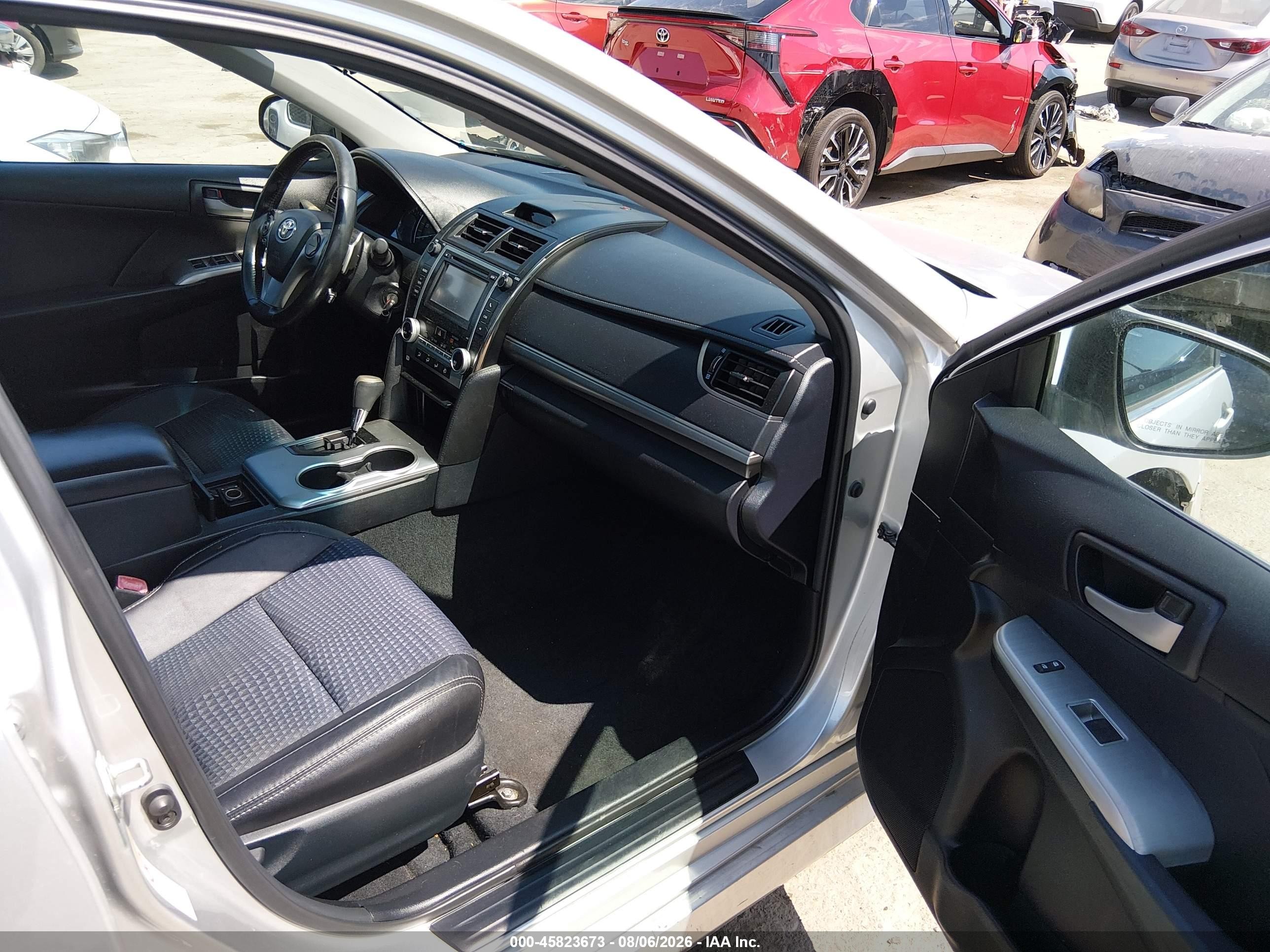 2013 Toyota Camry Se Серебряный vin: 4T1BF1FKXDU246294