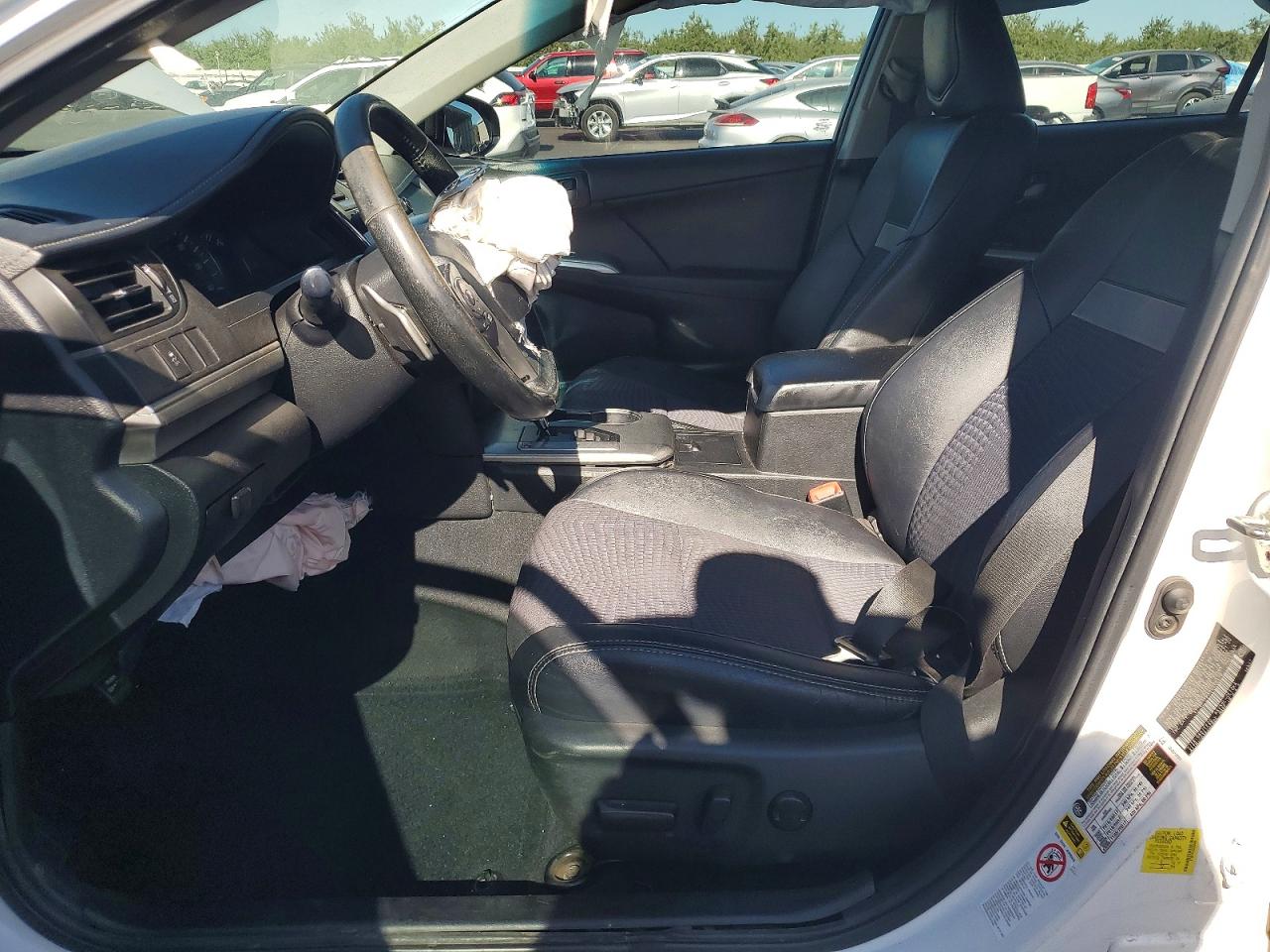 2013 Toyota Camry Se White vin: 4T1BF1FKXDU266416