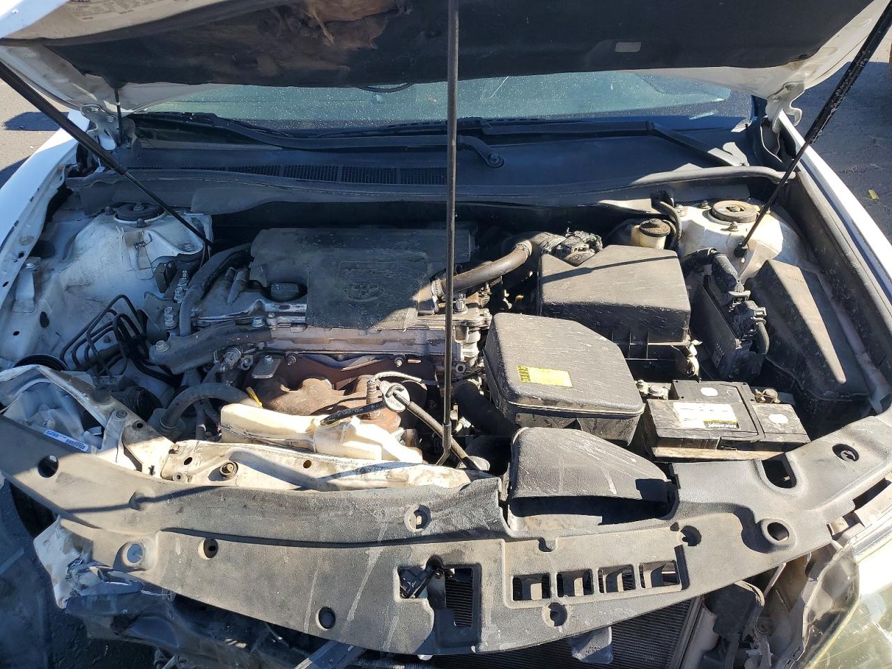 2013 Toyota Camry Se White vin: 4T1BF1FKXDU266416