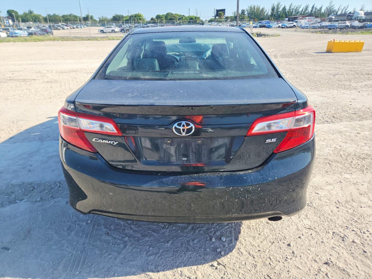 2013 Toyota Camry Se Black vin: 4T1BF1FKXDU267209