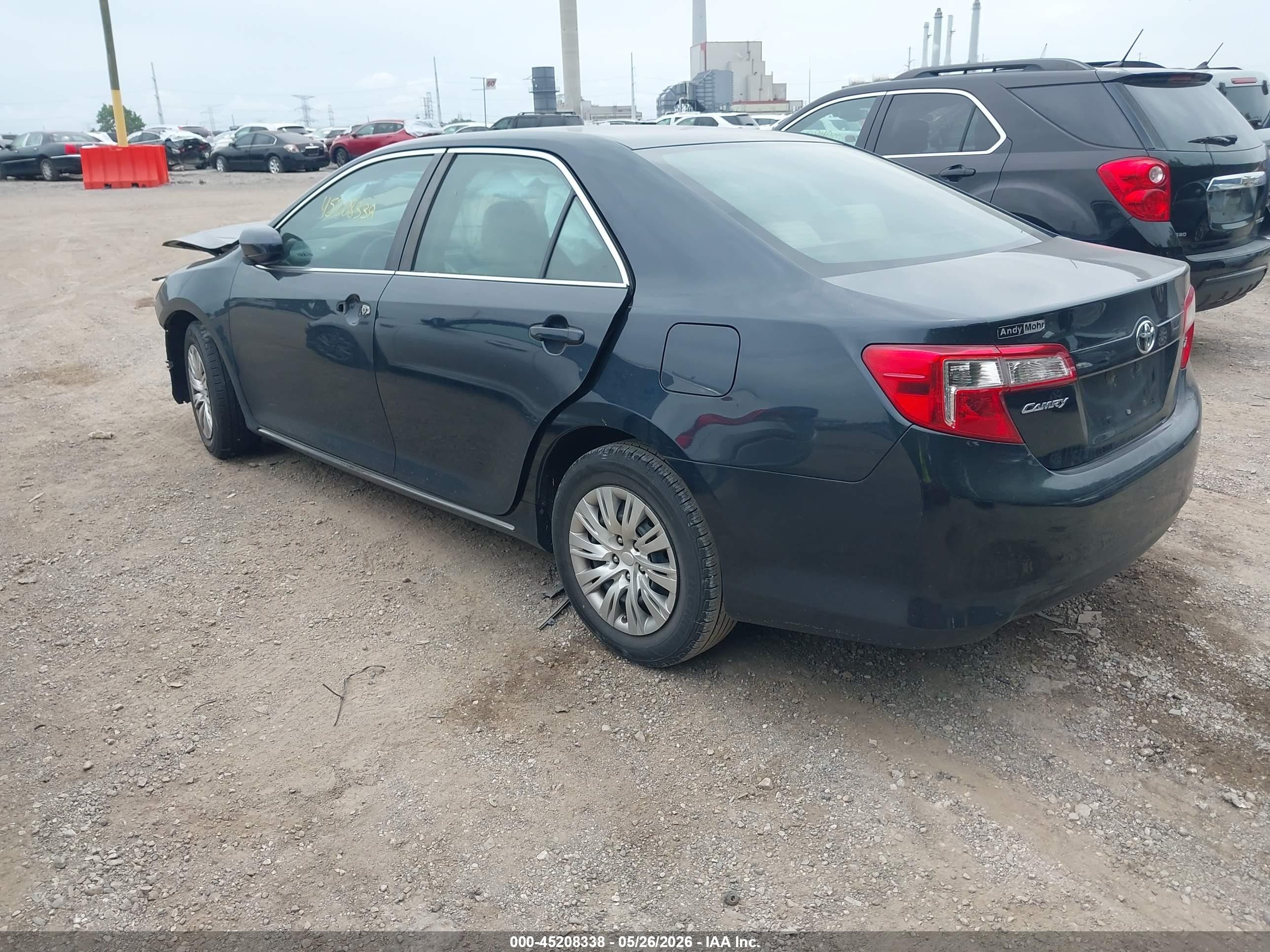 2013 Toyota Camry Le Blue vin: 4T1BF1FKXDU274046