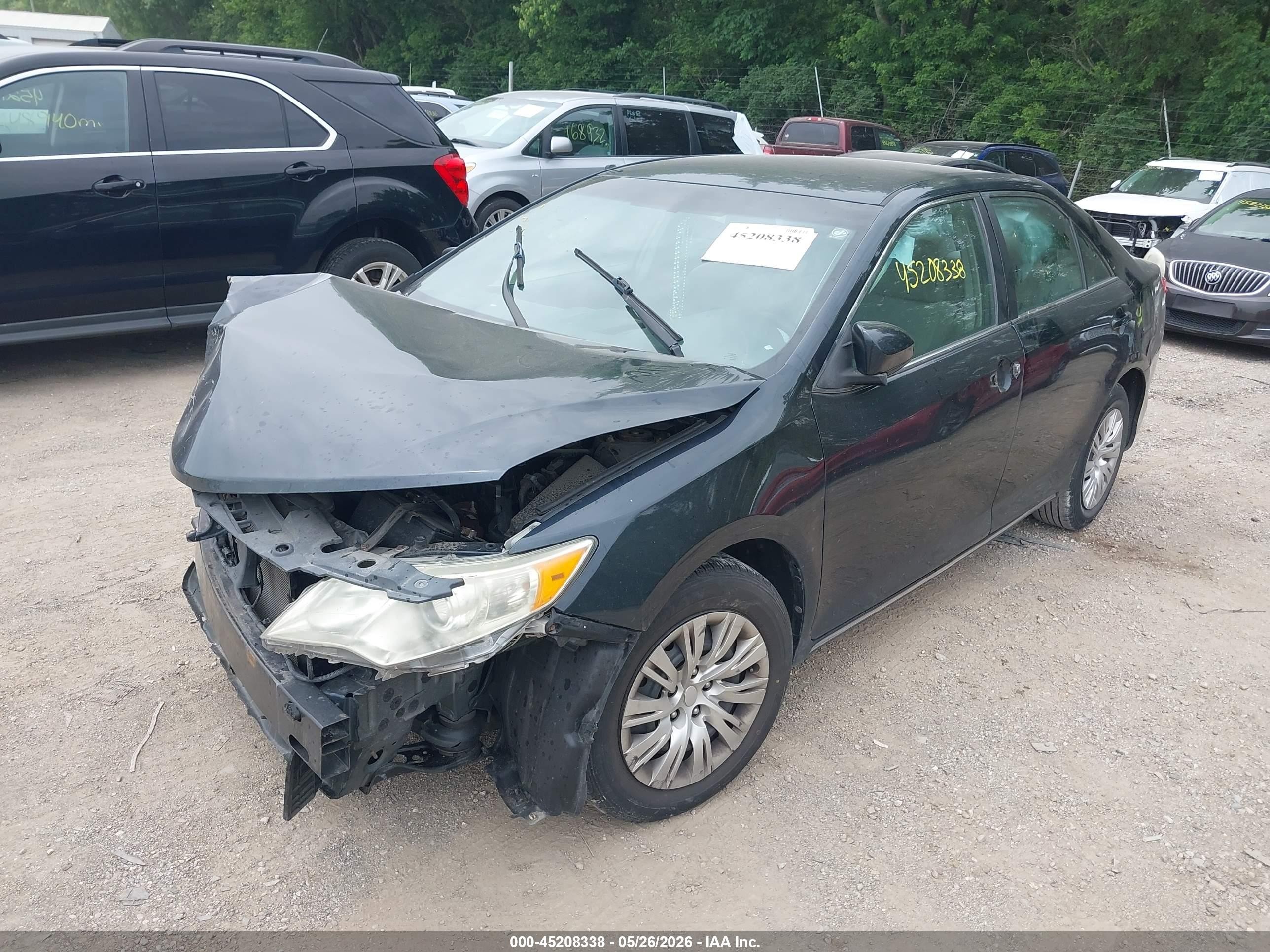 2013 Toyota Camry Le Blue vin: 4T1BF1FKXDU274046