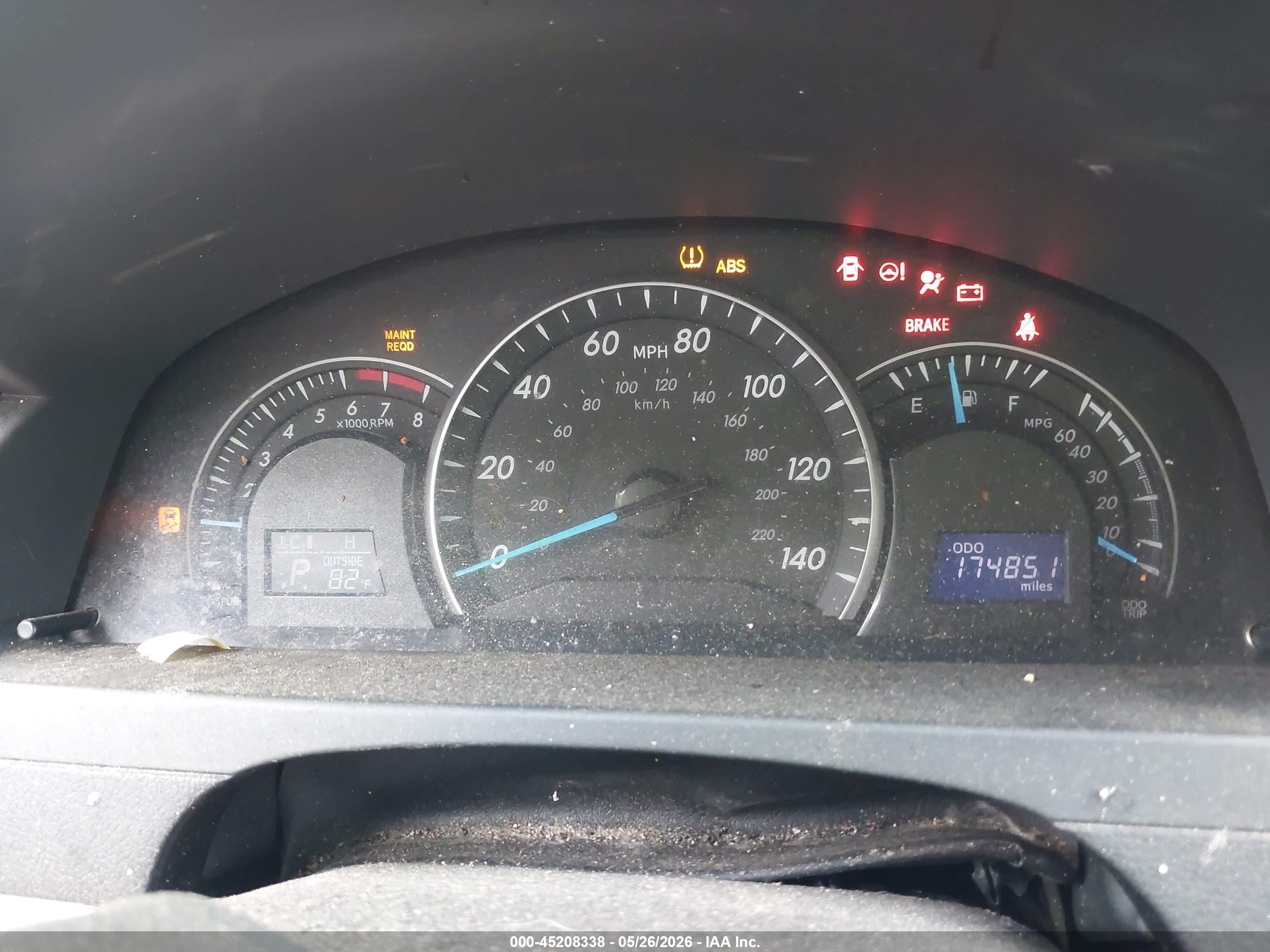 2013 Toyota Camry Le Blue vin: 4T1BF1FKXDU274046