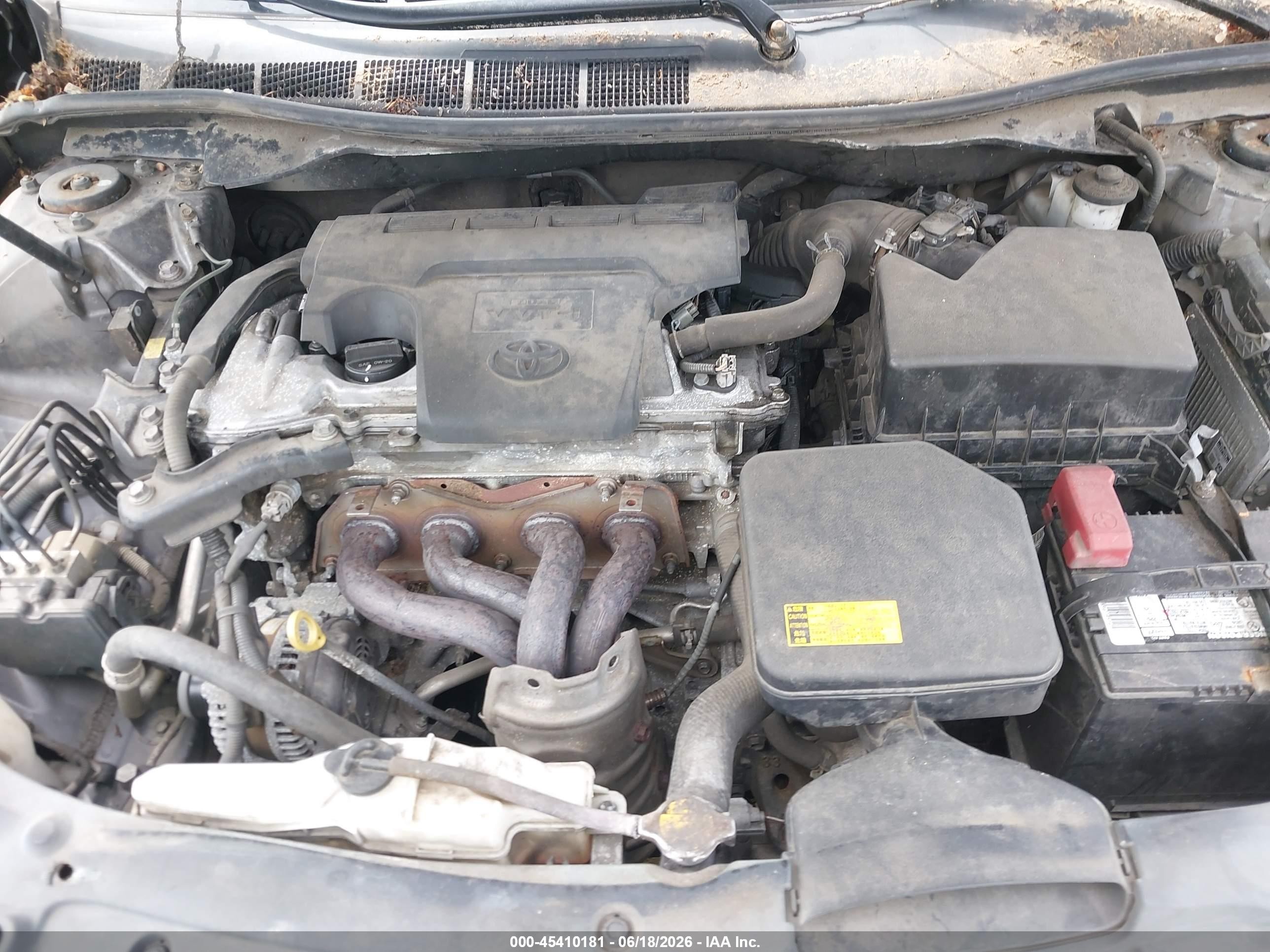 2013 Toyota Camry Le Gray vin: 4T1BF1FKXDU275908