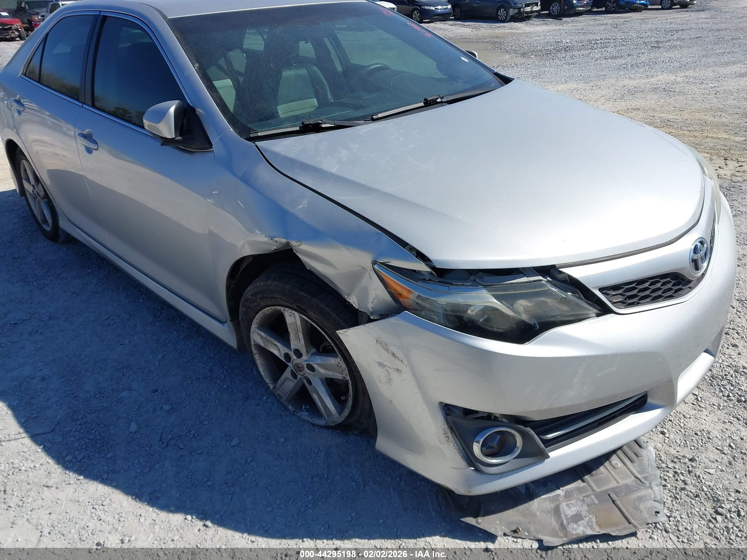 2013 Toyota Camry Se Серебряный vin: 4T1BF1FKXDU279800