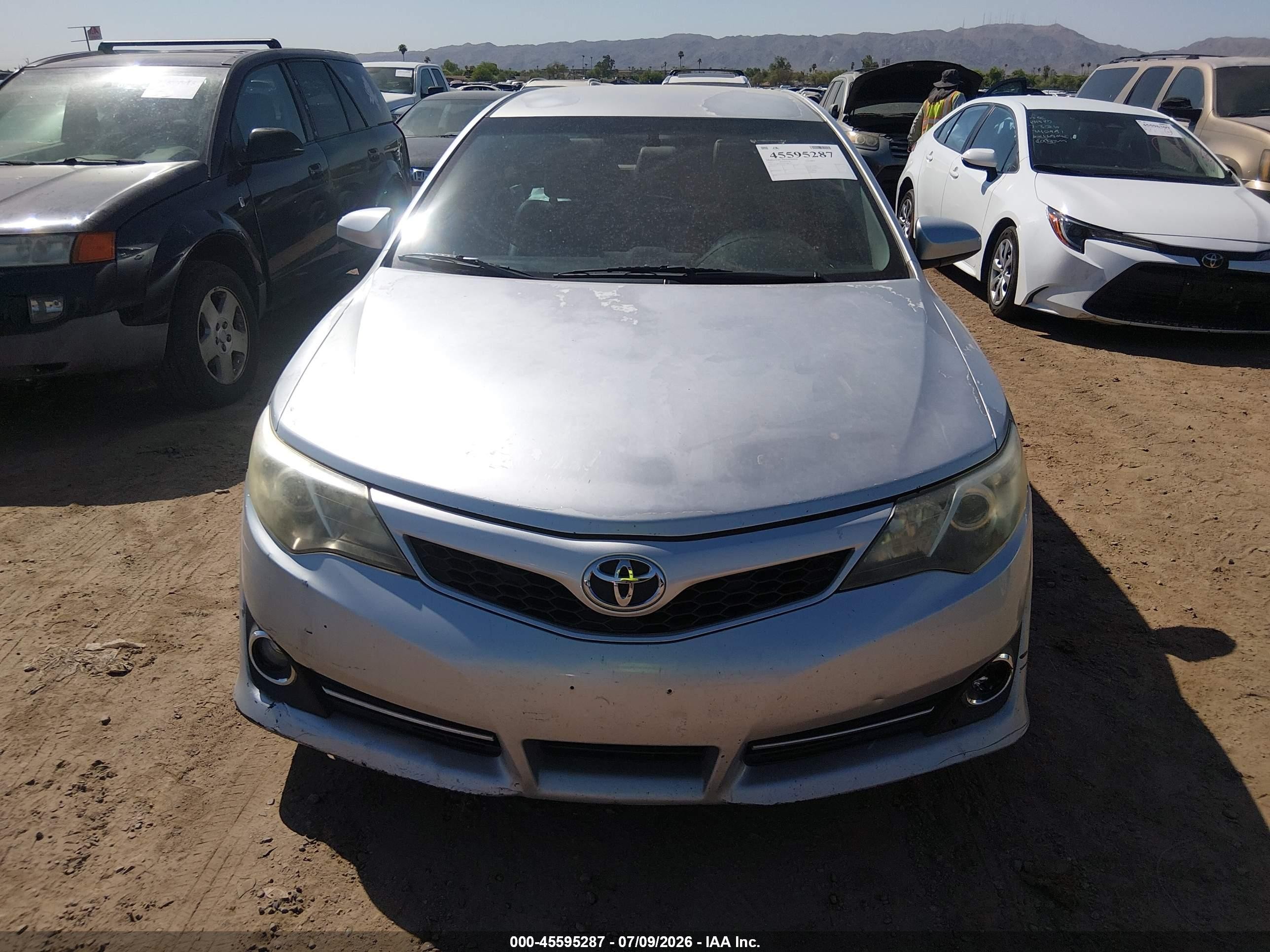 2013 Toyota Camry Se Silver vin: 4T1BF1FKXDU286102