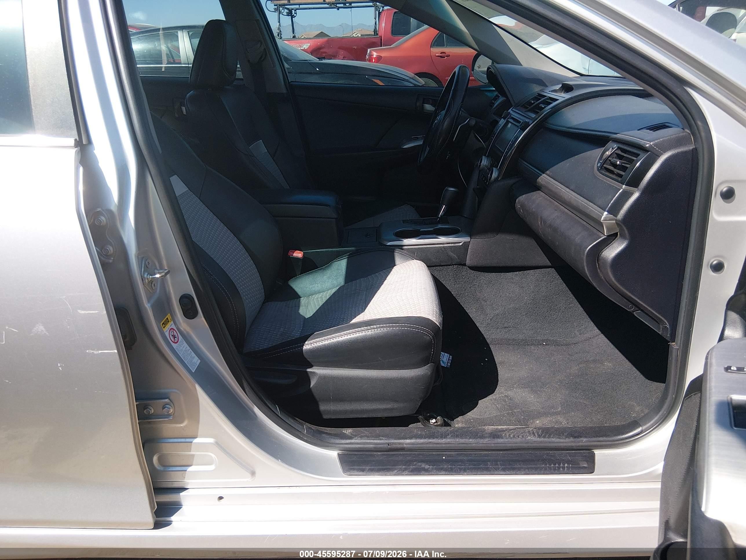 2013 Toyota Camry Se Silver vin: 4T1BF1FKXDU286102