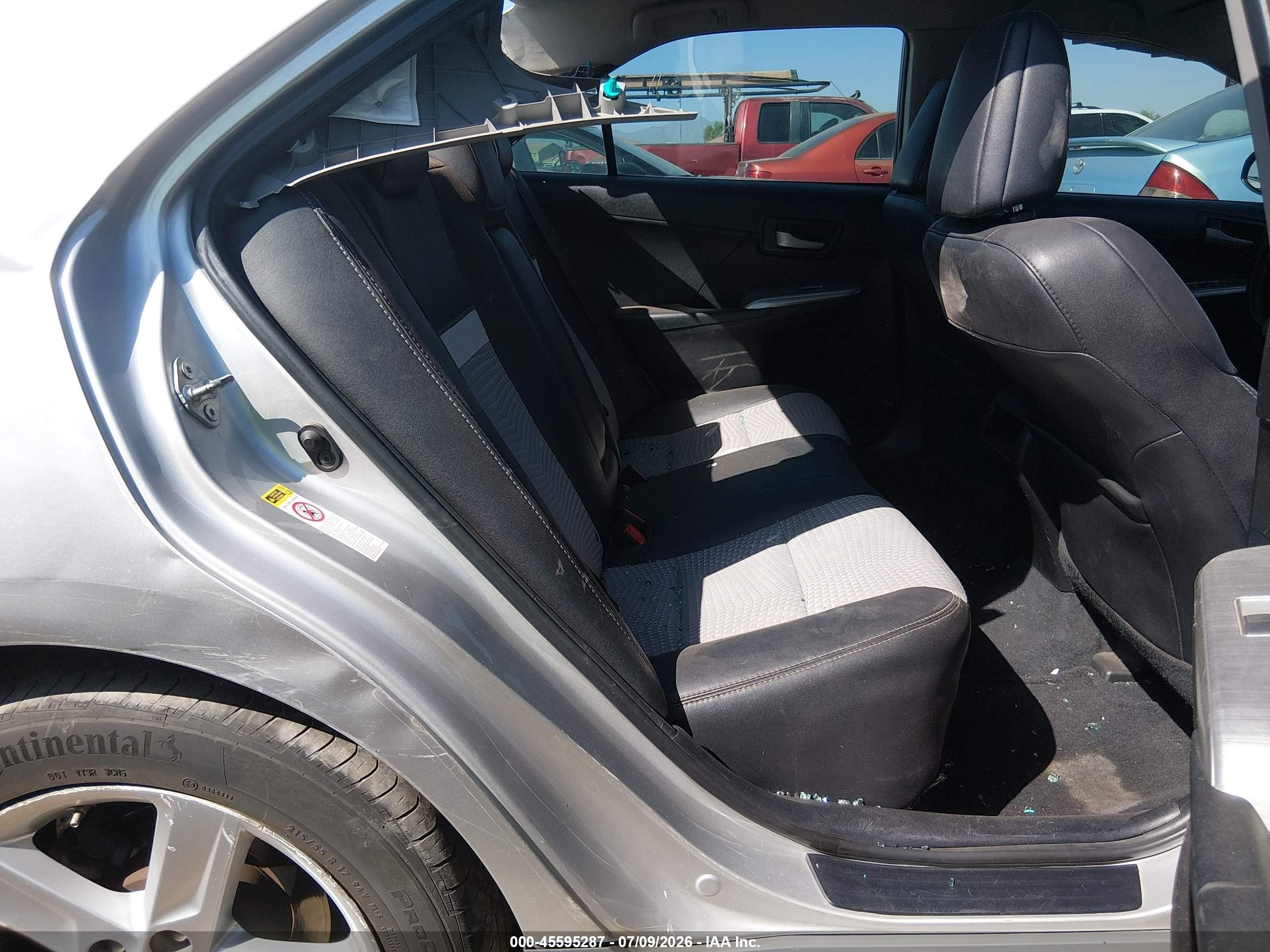2013 Toyota Camry Se Silver vin: 4T1BF1FKXDU286102