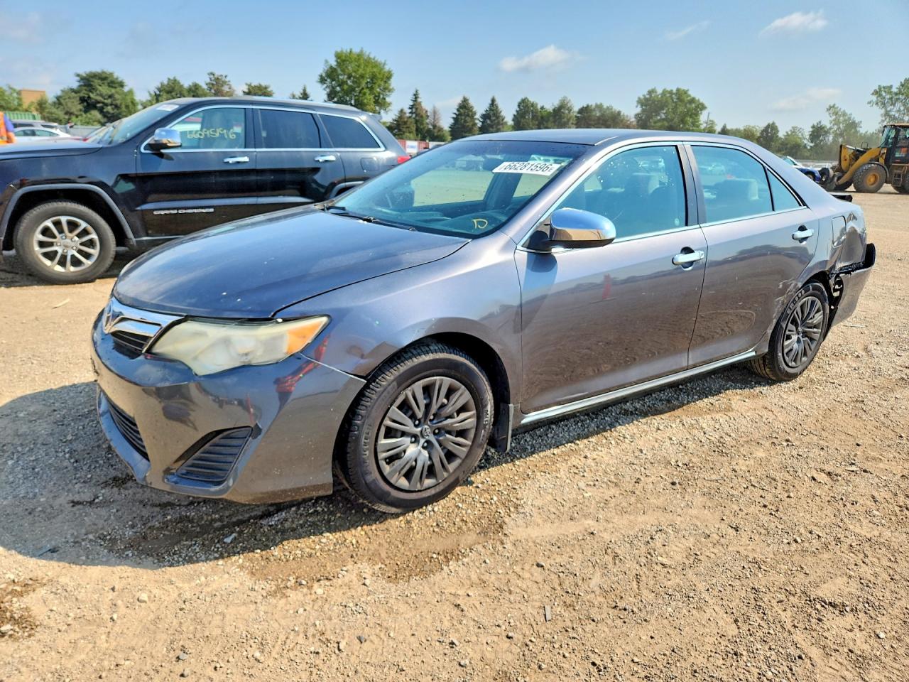 2013 Toyota Camry Le Gray vin: 4T1BF1FKXDU289596