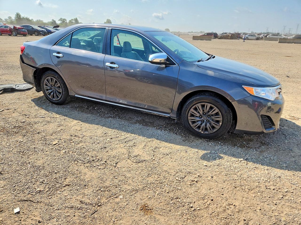 2013 Toyota Camry Le Gray vin: 4T1BF1FKXDU289596
