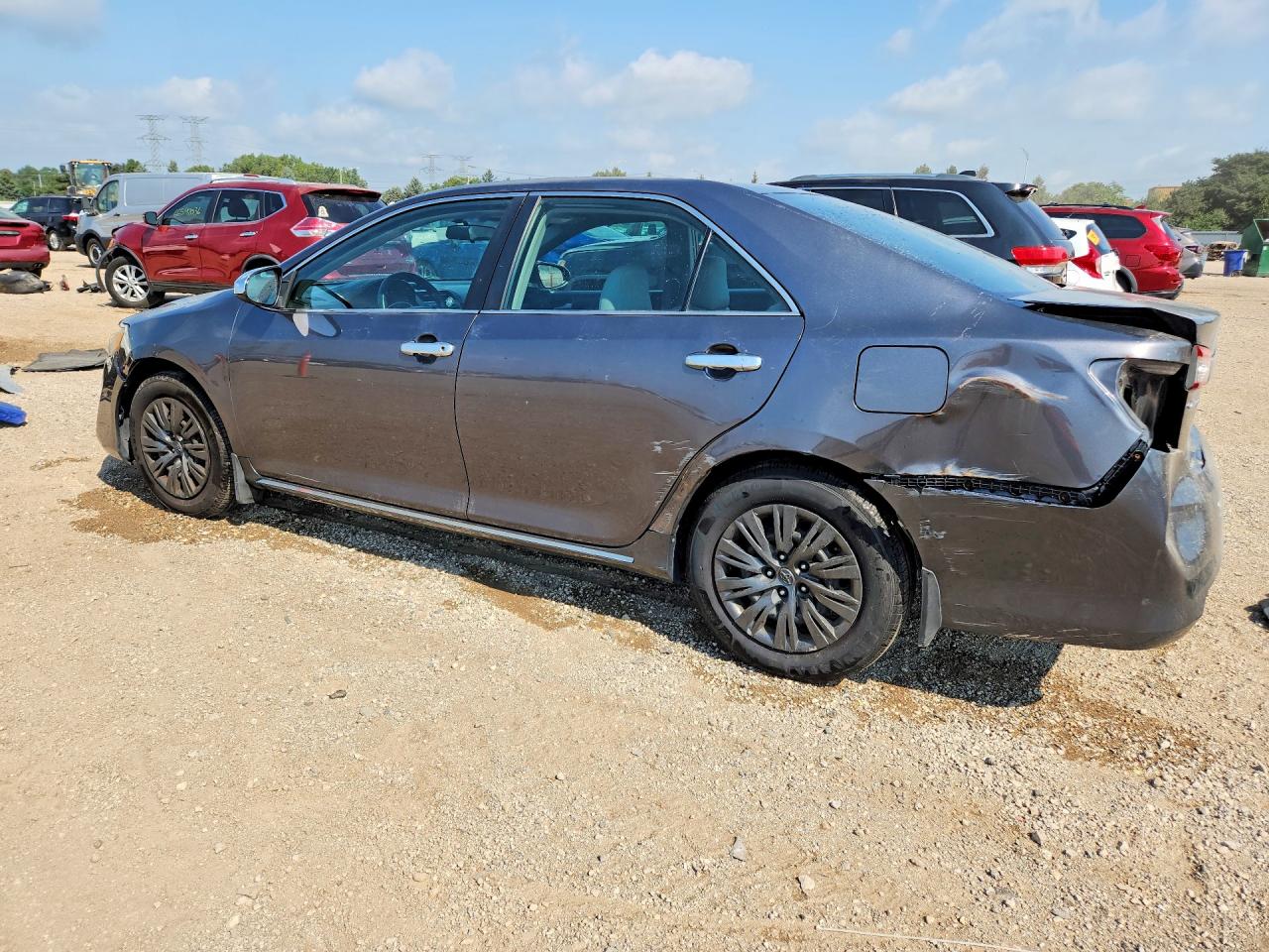 2013 Toyota Camry Le Gray vin: 4T1BF1FKXDU289596