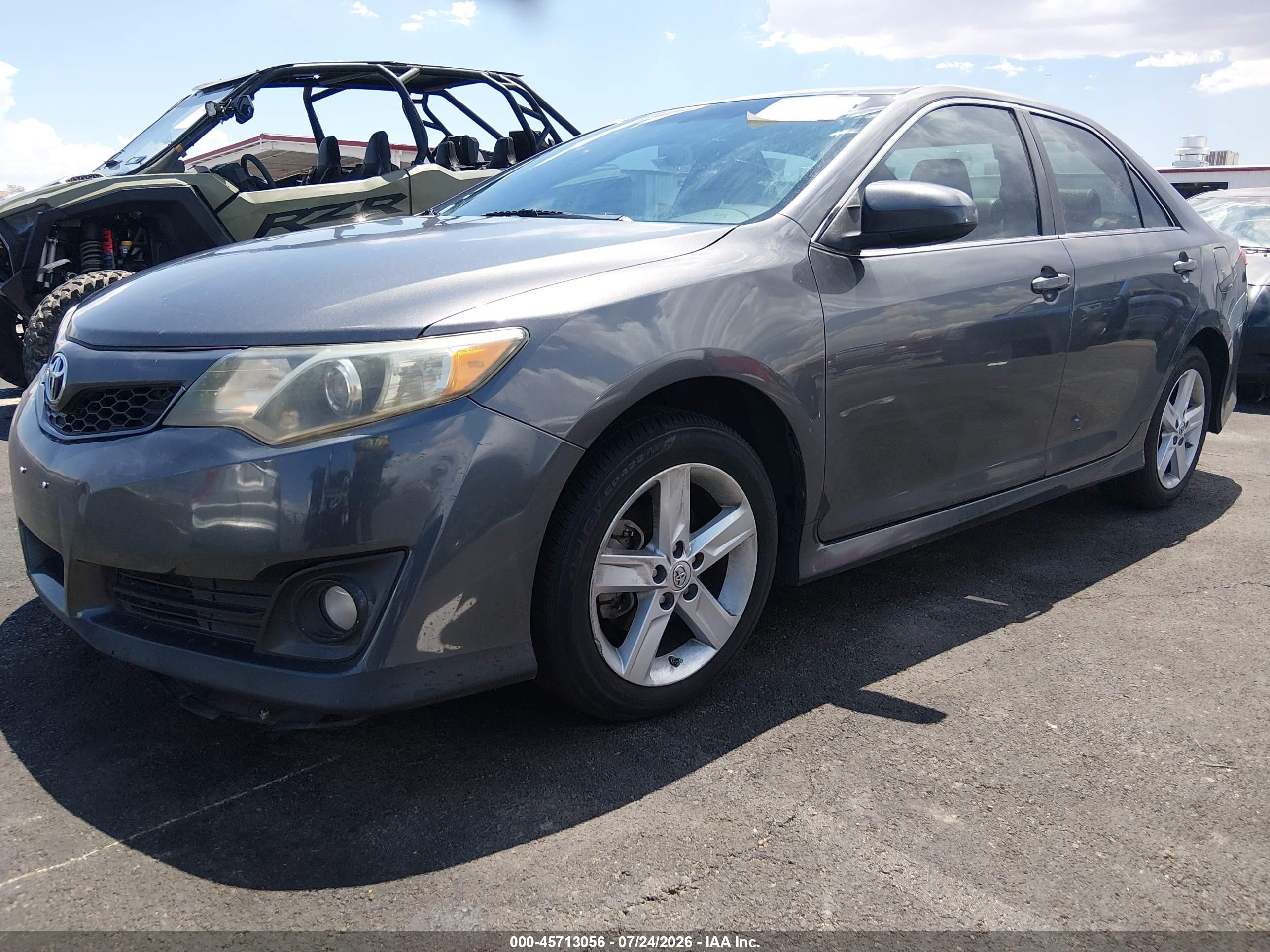2013 Toyota Camry Se Серый vin: 4T1BF1FKXDU291641