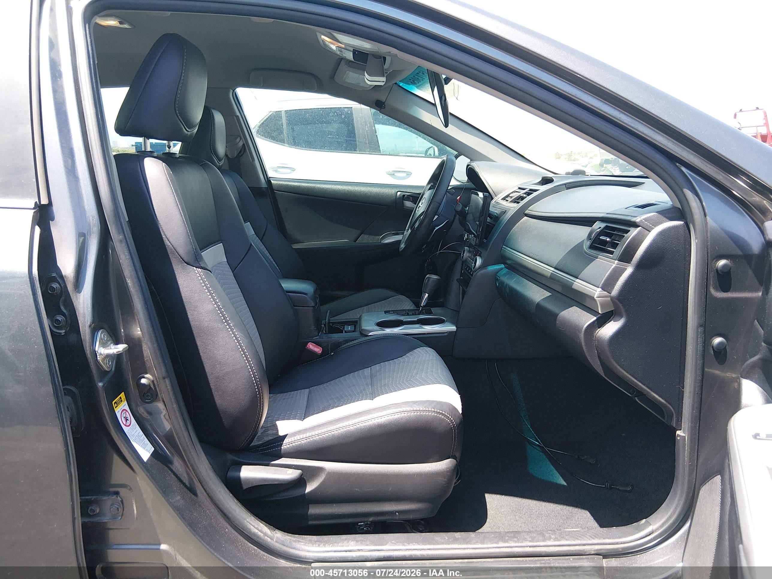 2013 Toyota Camry Se Серый vin: 4T1BF1FKXDU291641