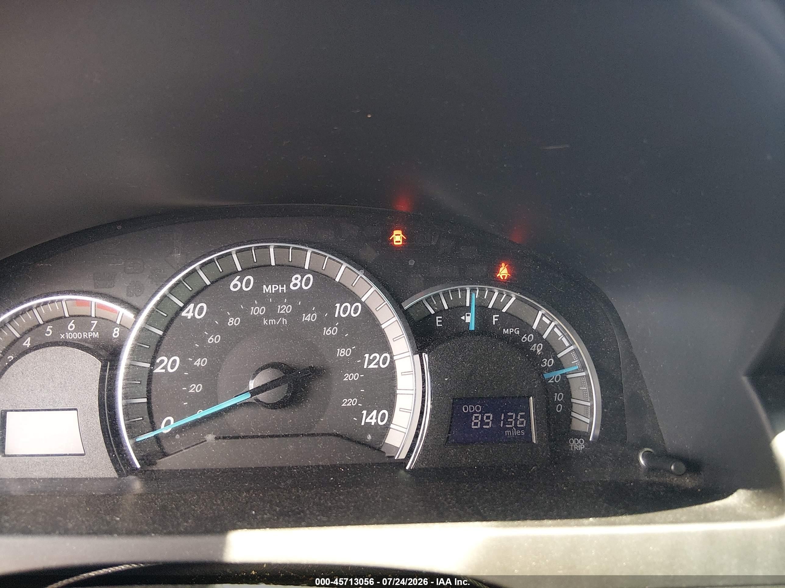 2013 Toyota Camry Se Серый vin: 4T1BF1FKXDU291641