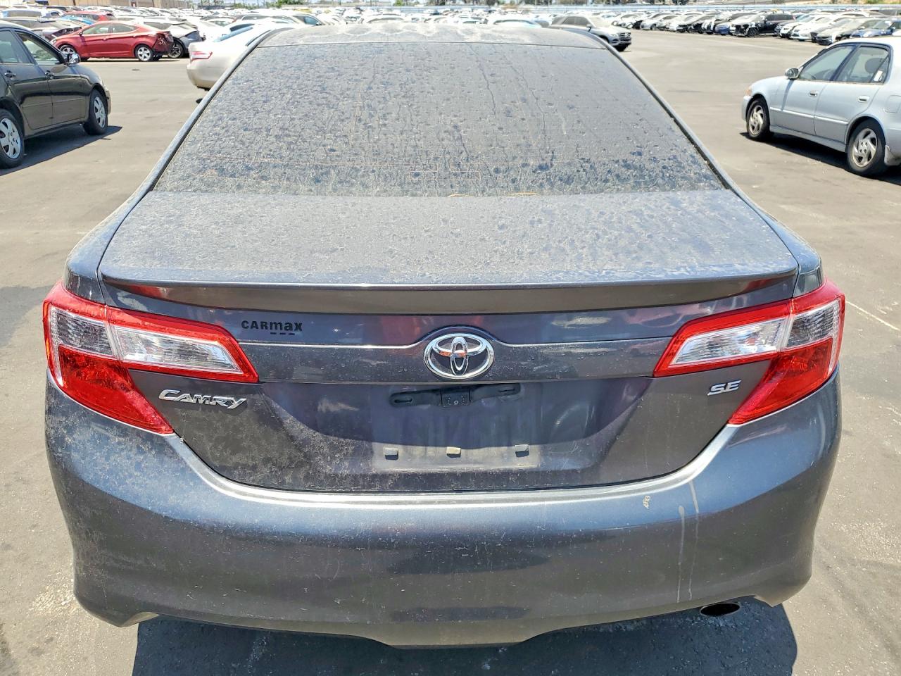 2013 Toyota Camry Se Gray vin: 4T1BF1FKXDU293258